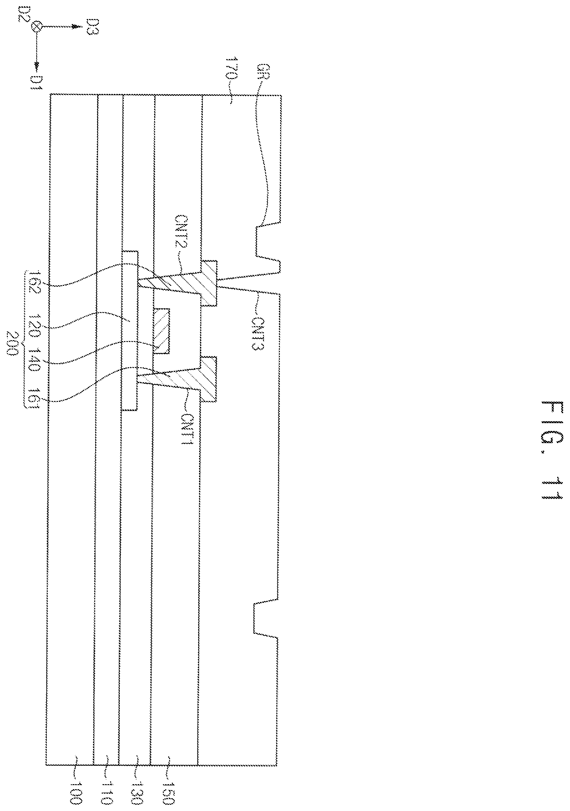 Patent US12588366 Figure 11 – Display device and method of providing display device