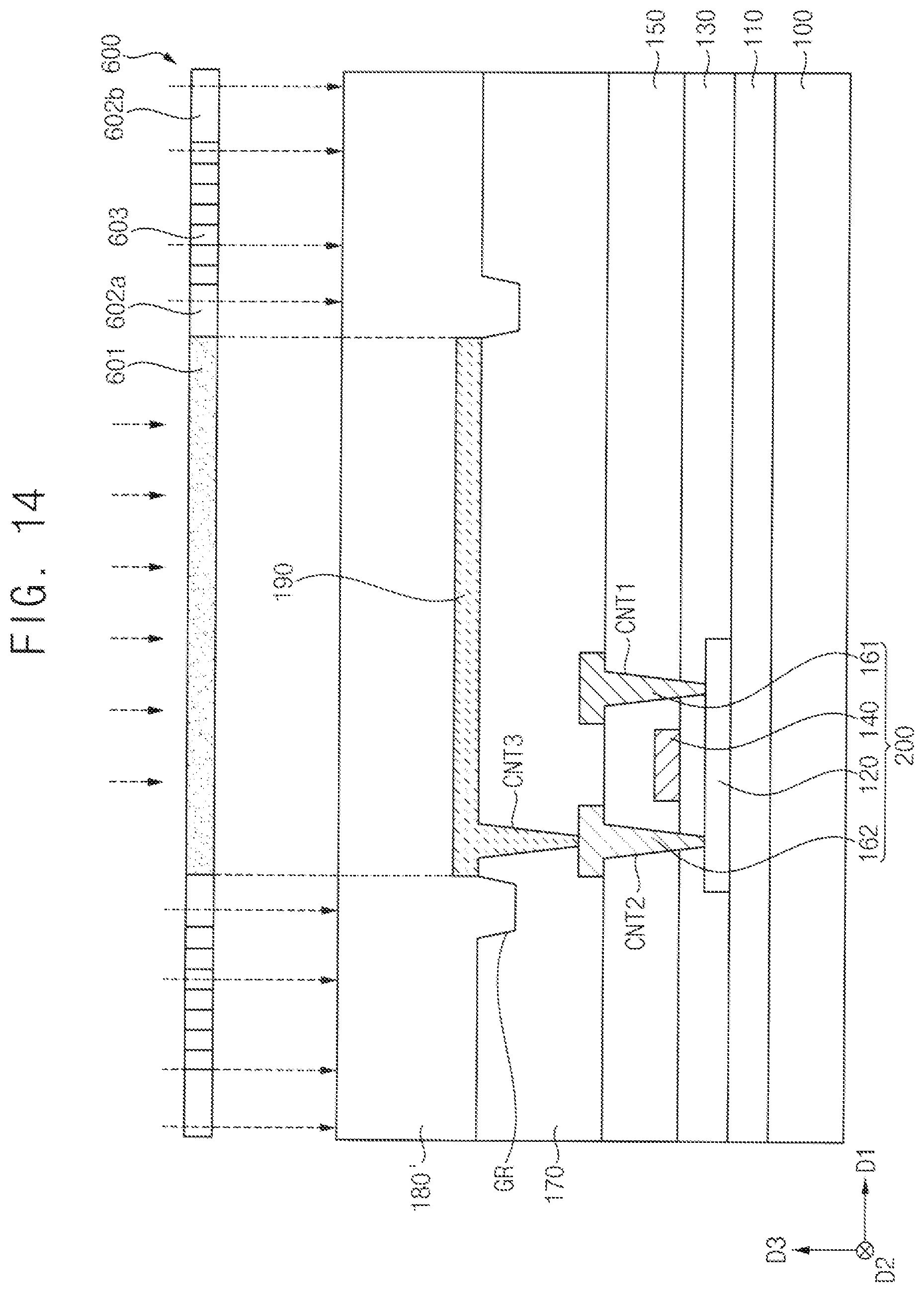 Patent US12588366 Figure 14 – Display device and method of providing display device