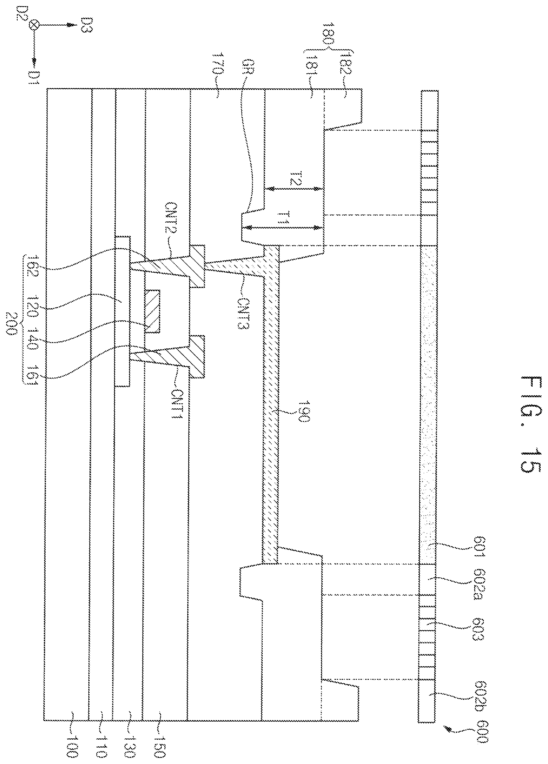 Patent US12588366 Figure 15 – Display device and method of providing display device