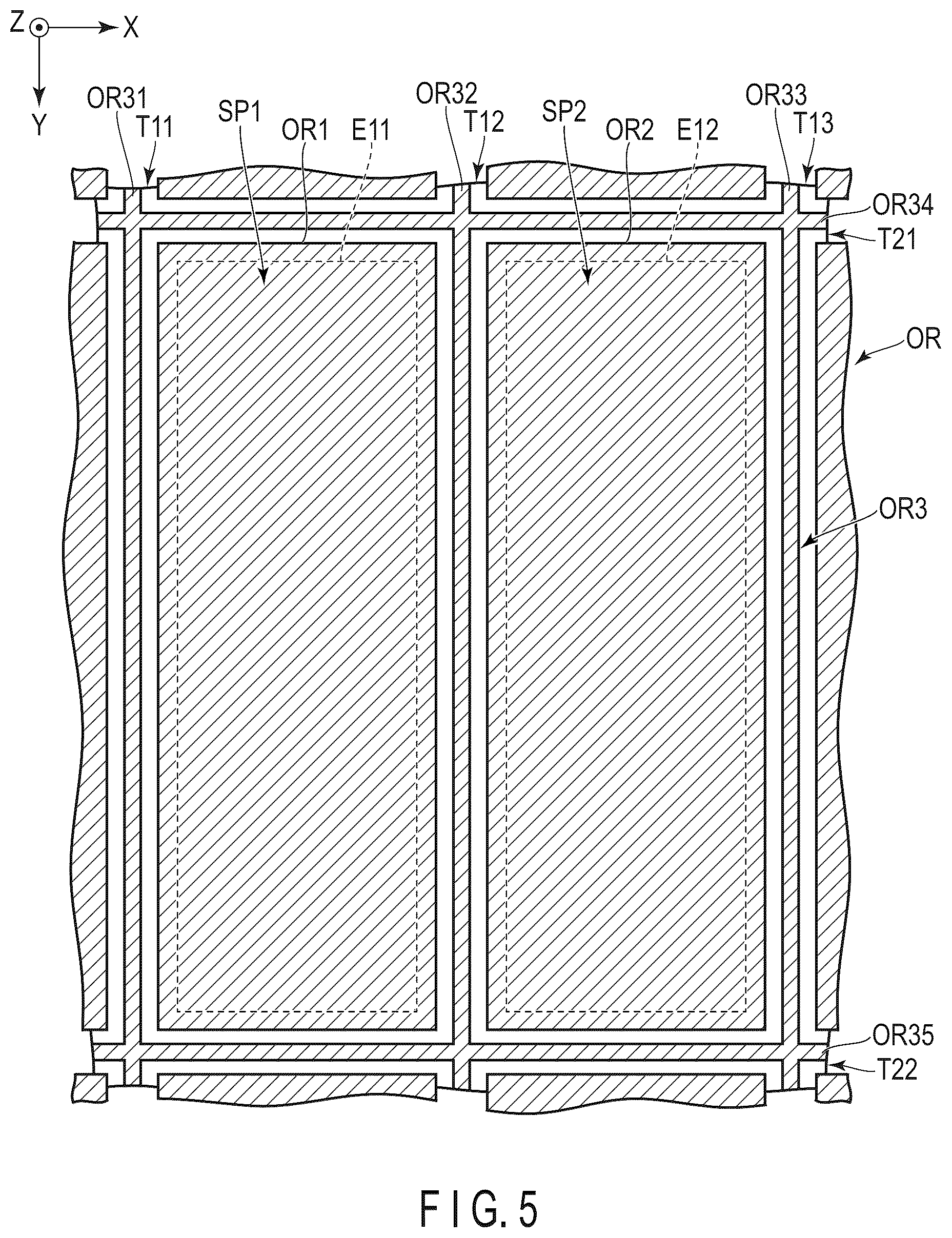 Patent US12588369 Figure 5 – Display device