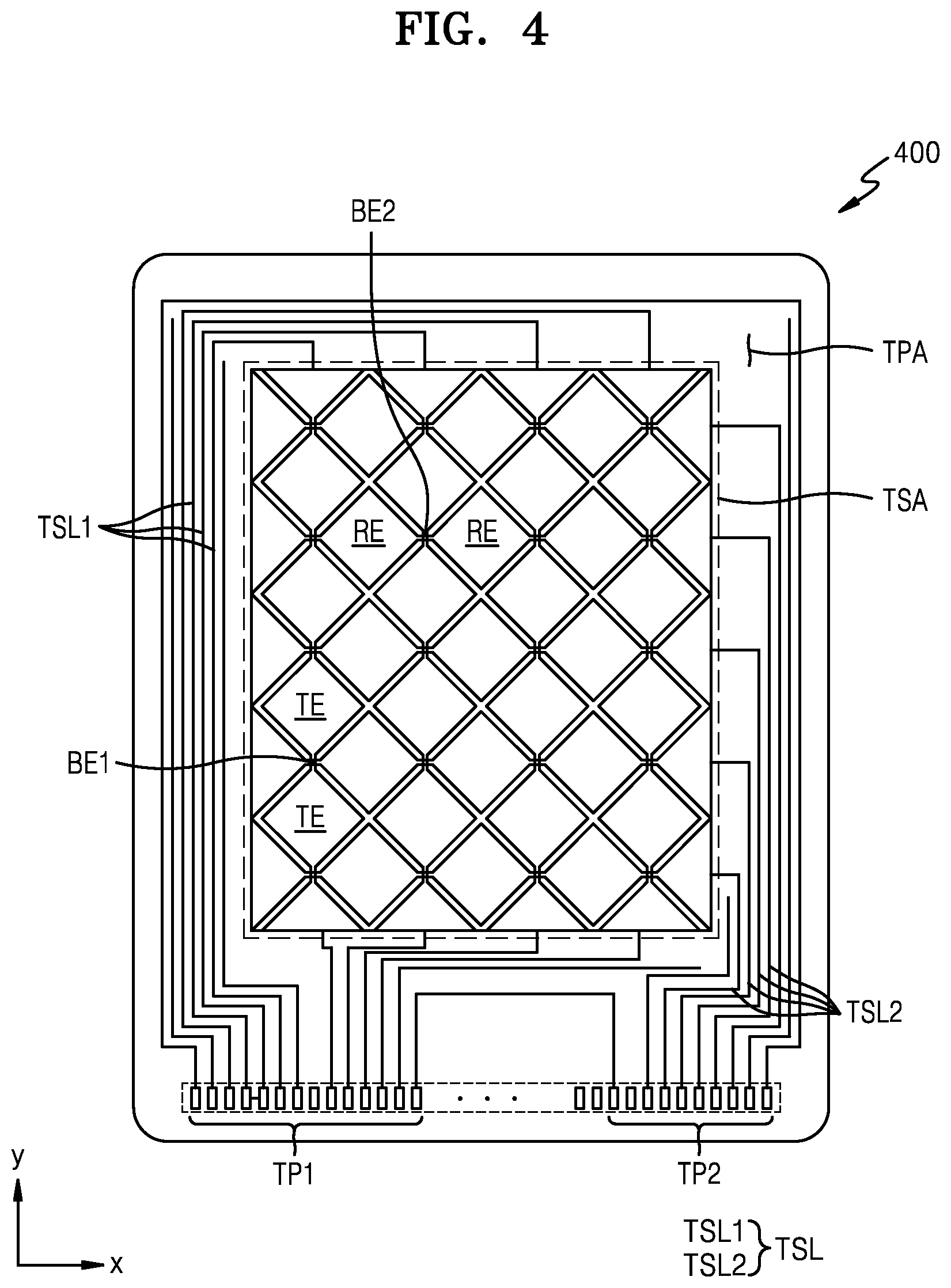 Patent US12588370 Figure 4 – Display apparatus