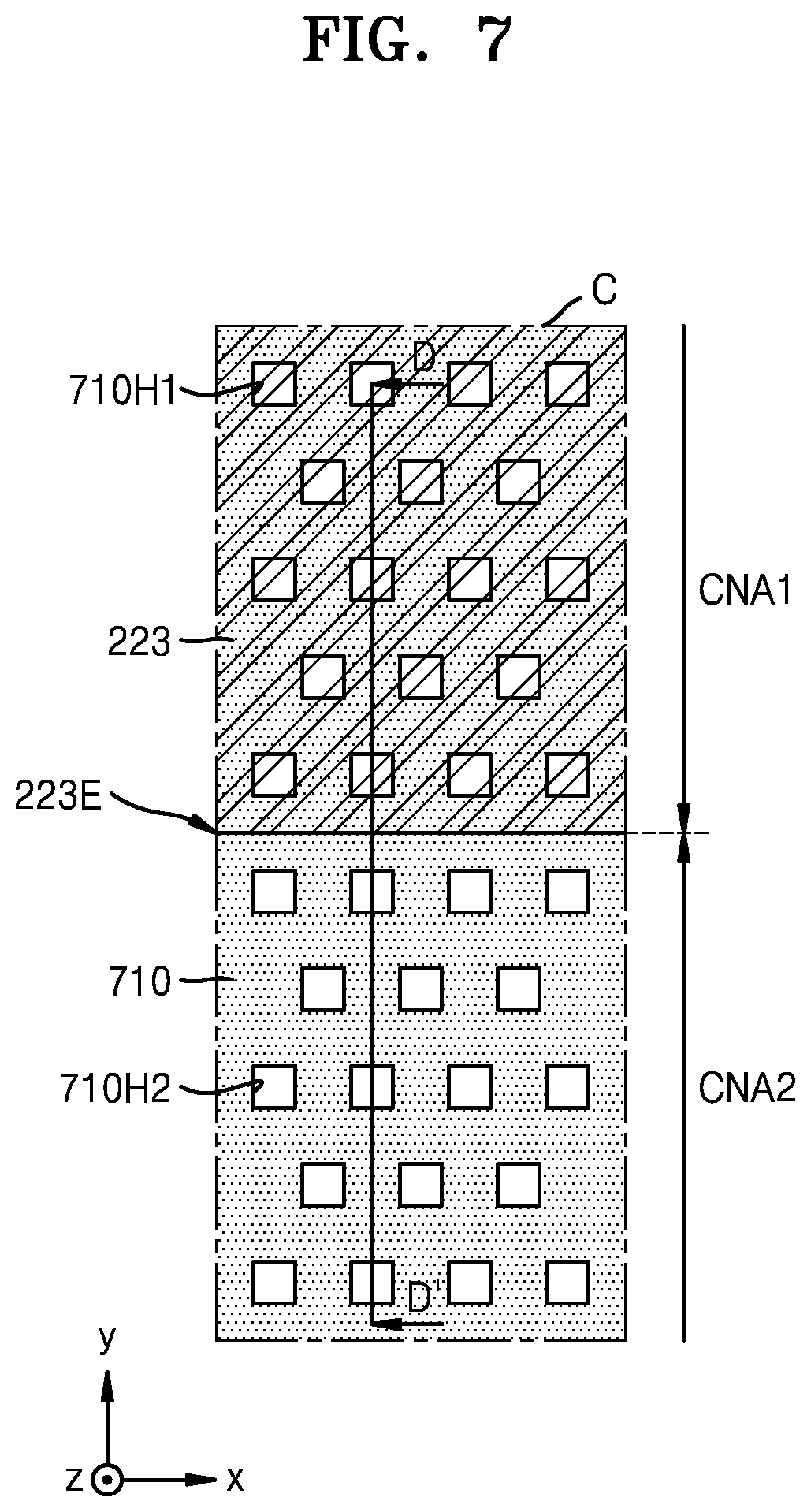 Patent US12588370 Figure 7 – Display apparatus