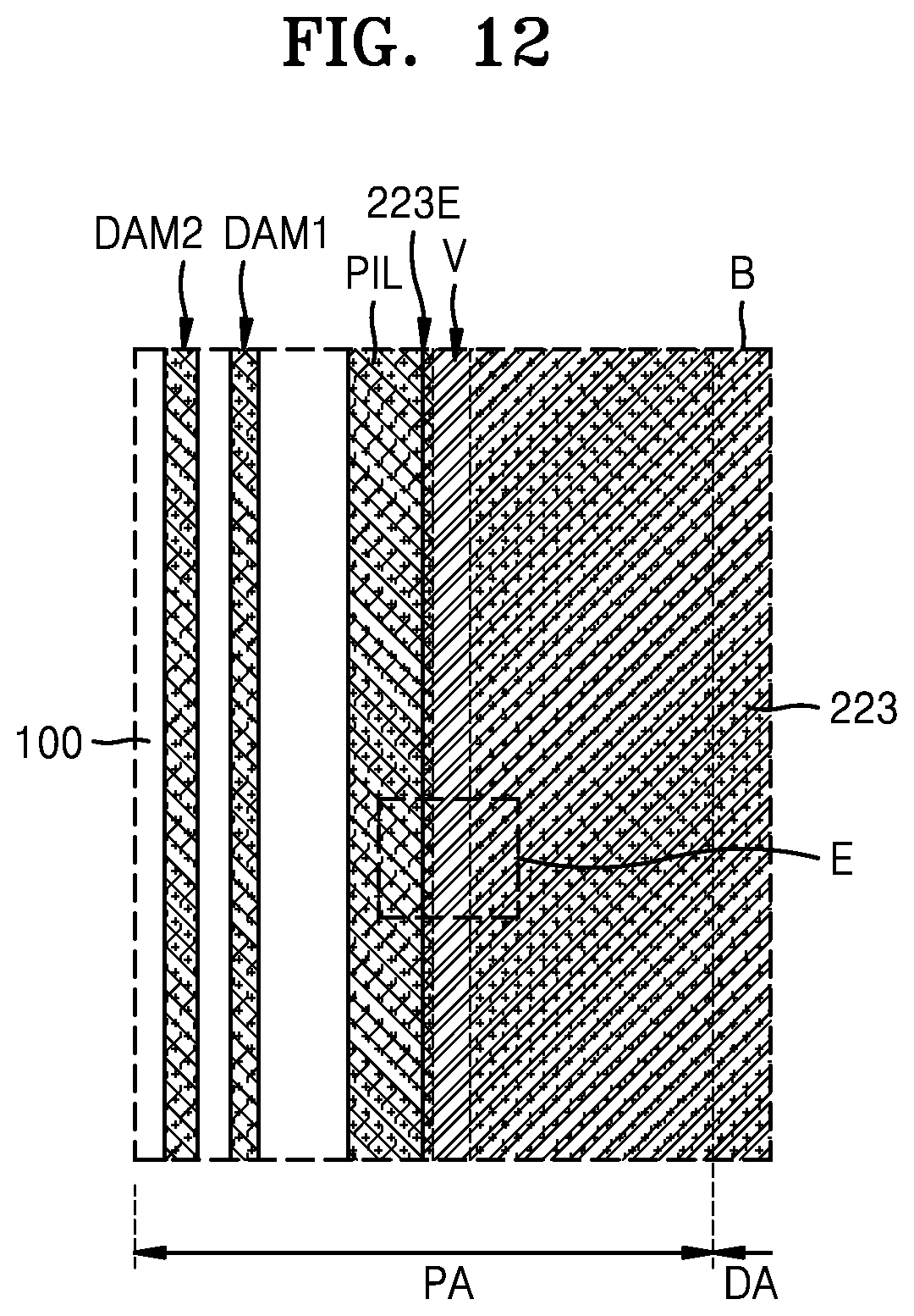 Patent US12588370 Figure 12 – Display apparatus
