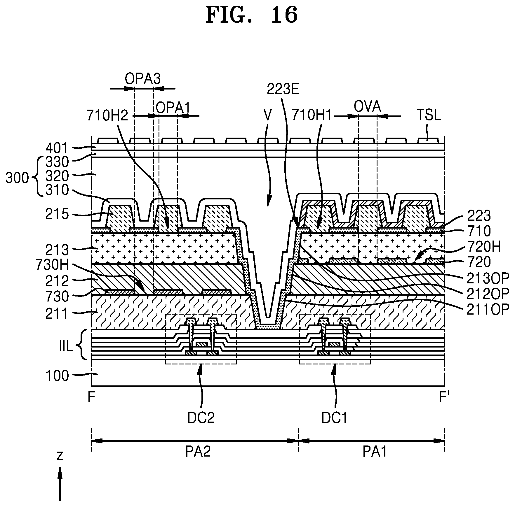 Patent US12588370 Figure 16 – Display apparatus