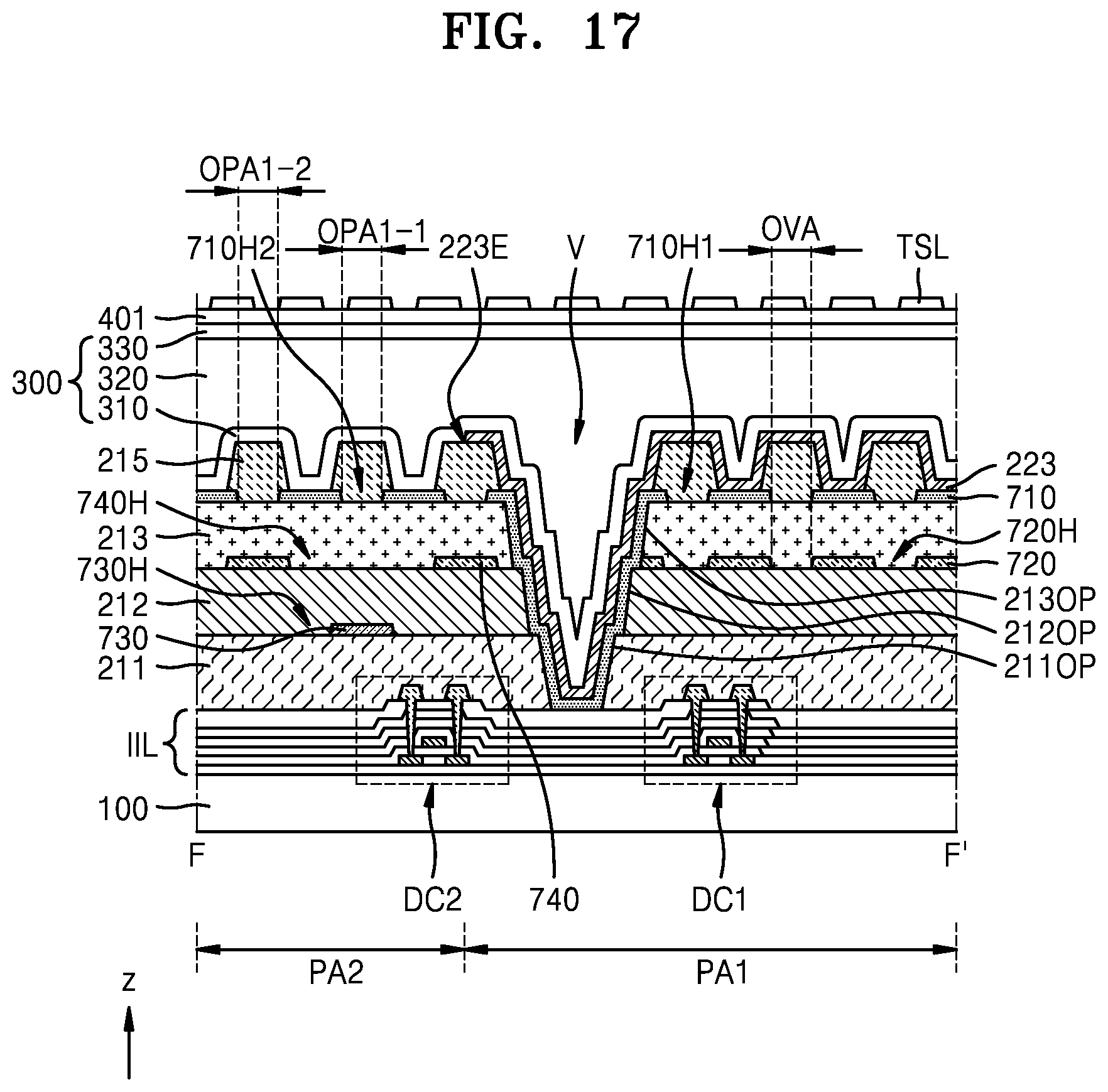 Patent US12588370 Figure 17 – Display apparatus