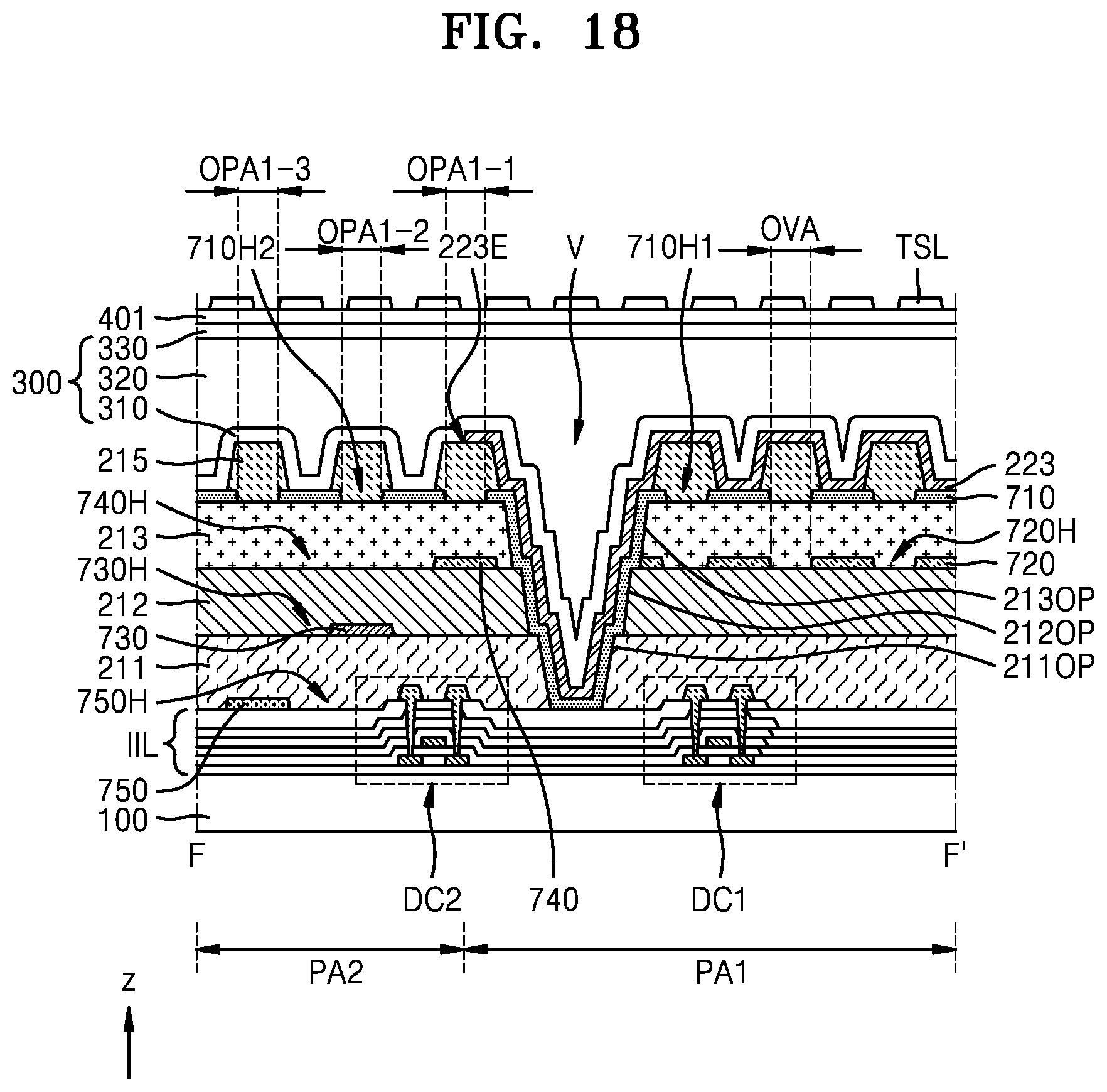 Patent US12588370 Figure 18 – Display apparatus