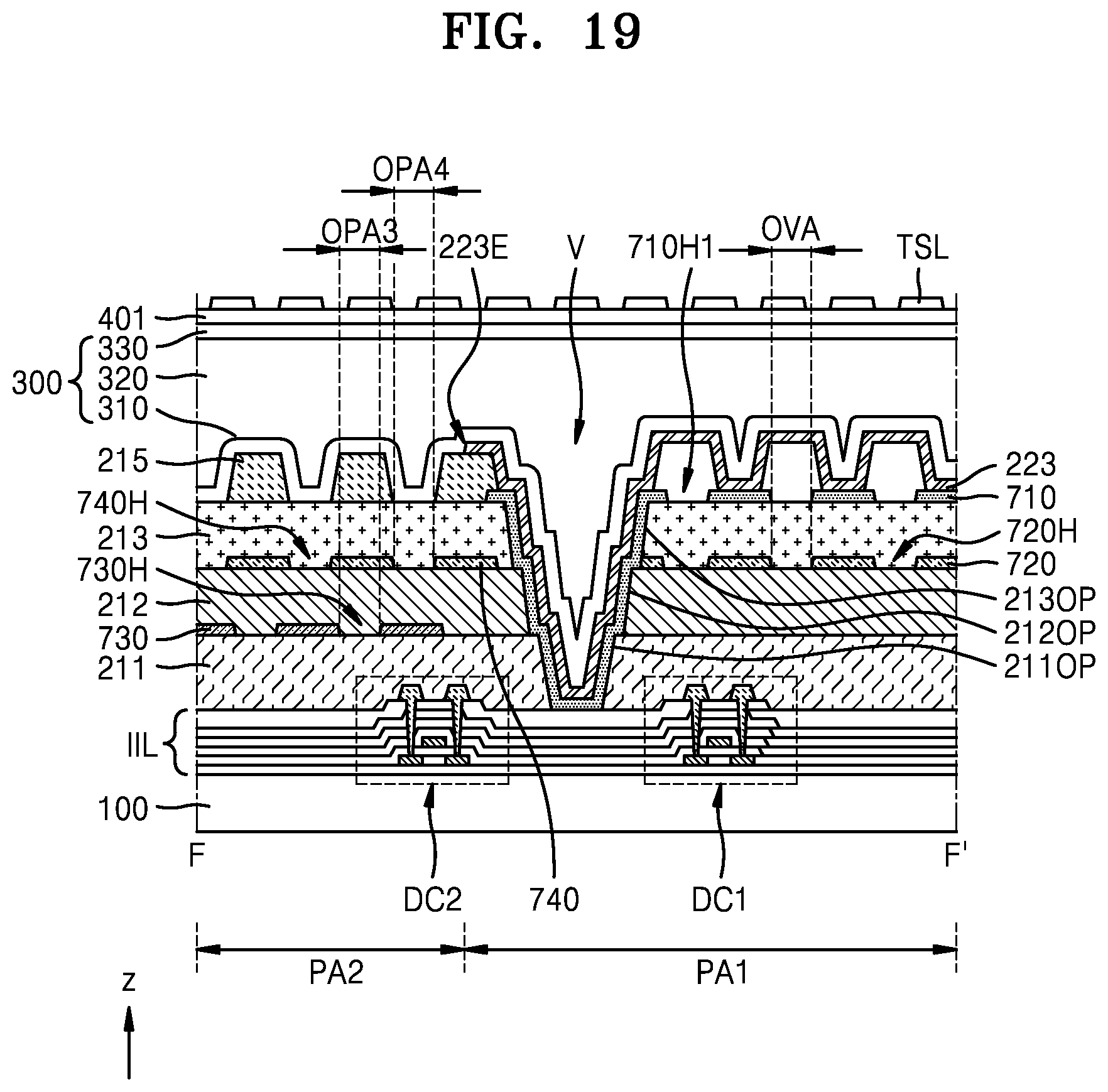 Patent US12588370 Figure 19 – Display apparatus