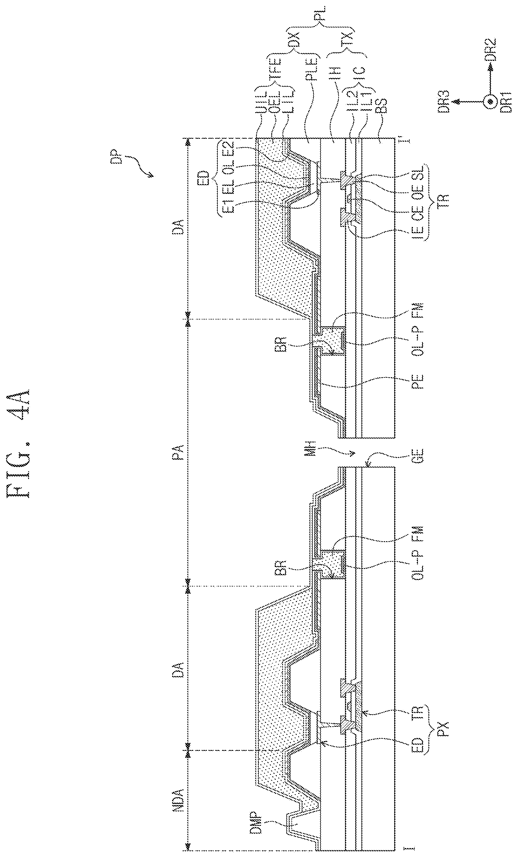 Patent US12588371 Figure 5 – Display panel and method for manufacturing the same