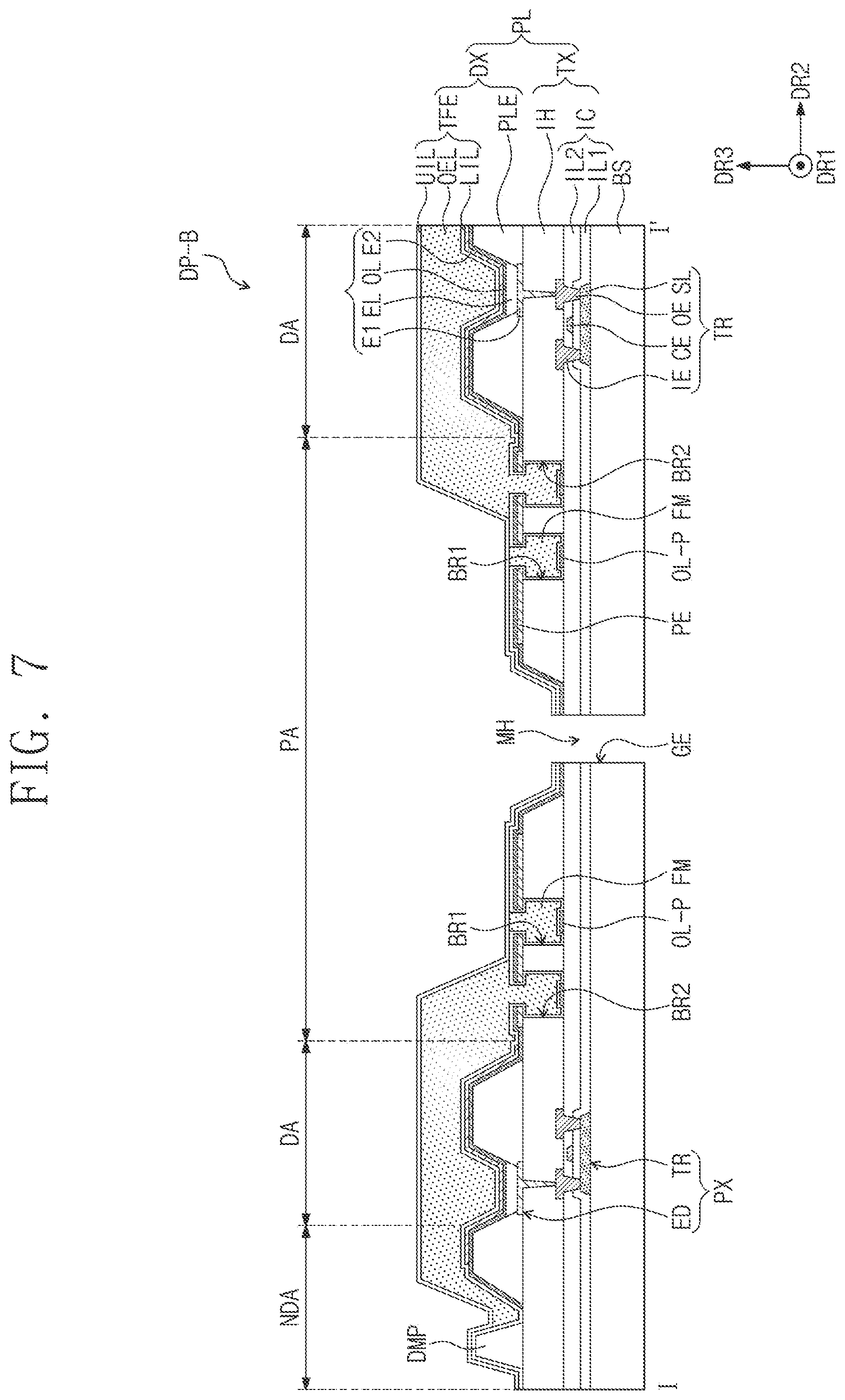 Patent US12588371 Figure 12 – Display panel and method for manufacturing the same