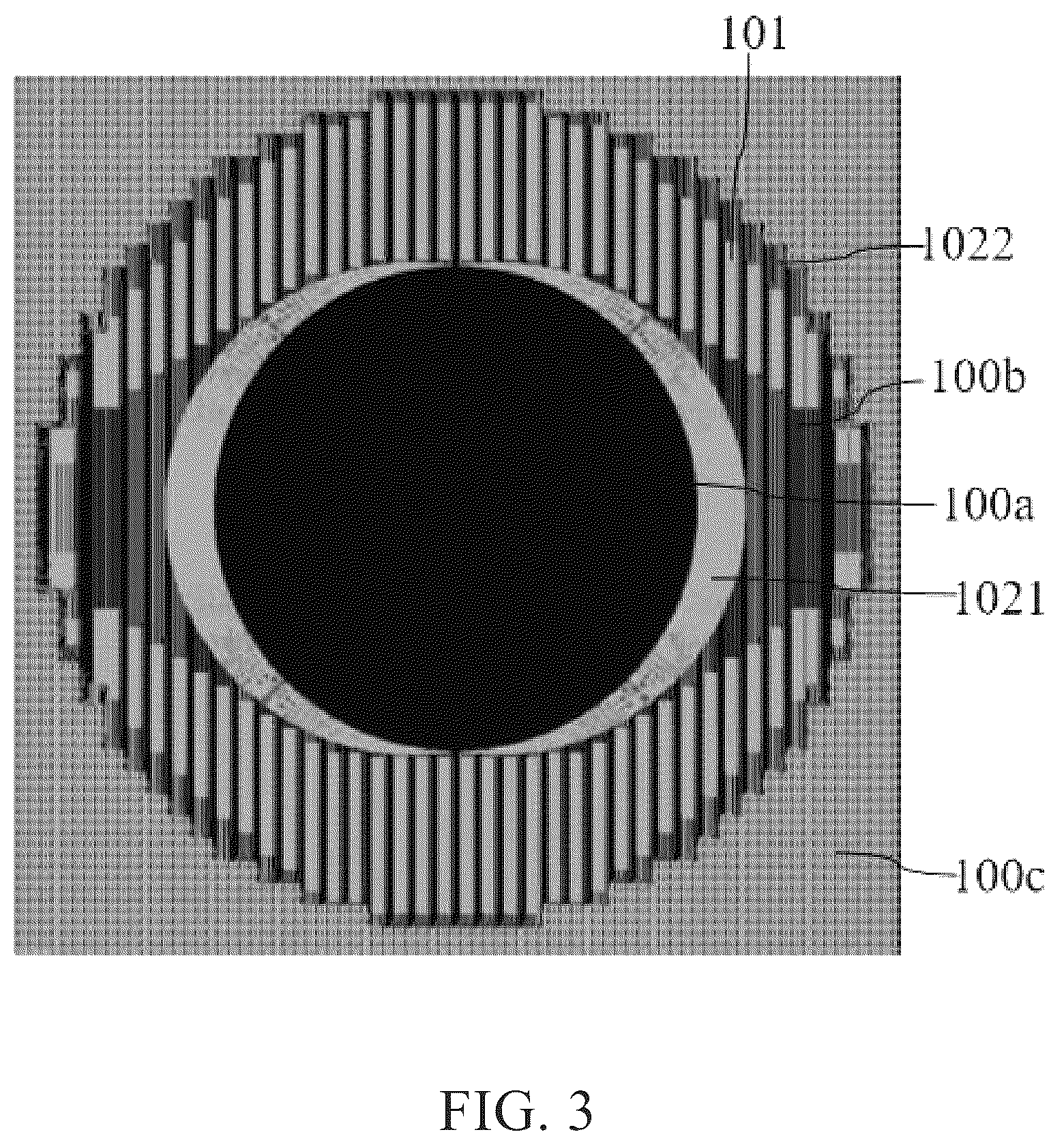 Patent US12588372 Figure 3 – Display device and electronic equipment