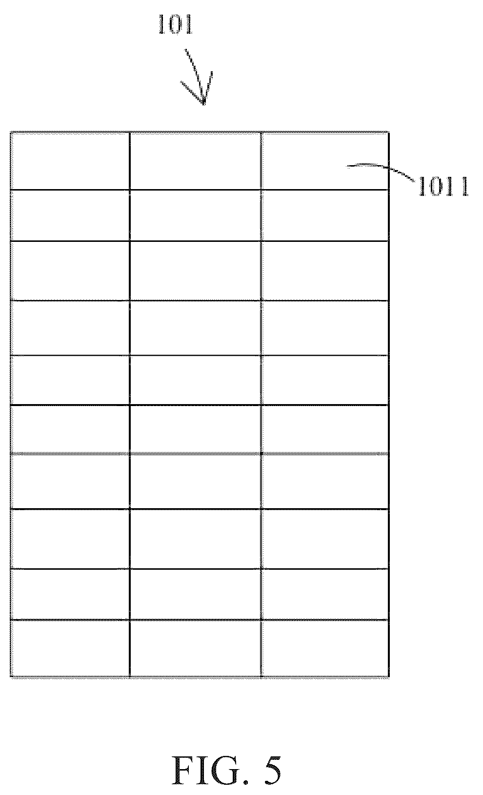 Patent US12588372 Figure 5 – Display device and electronic equipment