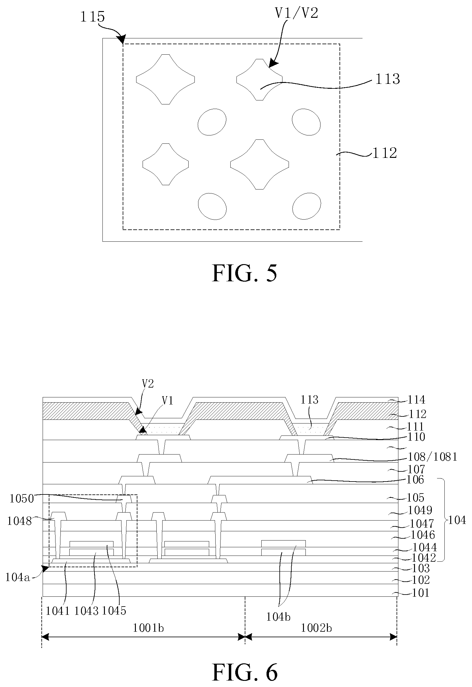 Patent US12588374 Figure 3 – Display panel and display device