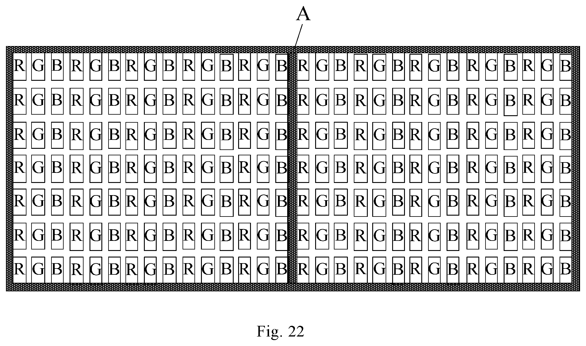 Patent US12588375 Figure 12 – Display device with signal lines being wired in display area and method for manufacturing the same