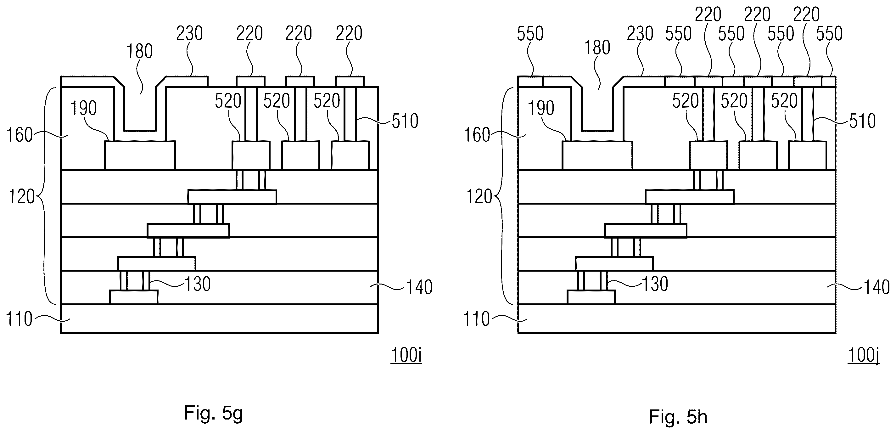 Patent US12588376 Figure 8 – Substrate arrangement and manufacturing method for a micro display