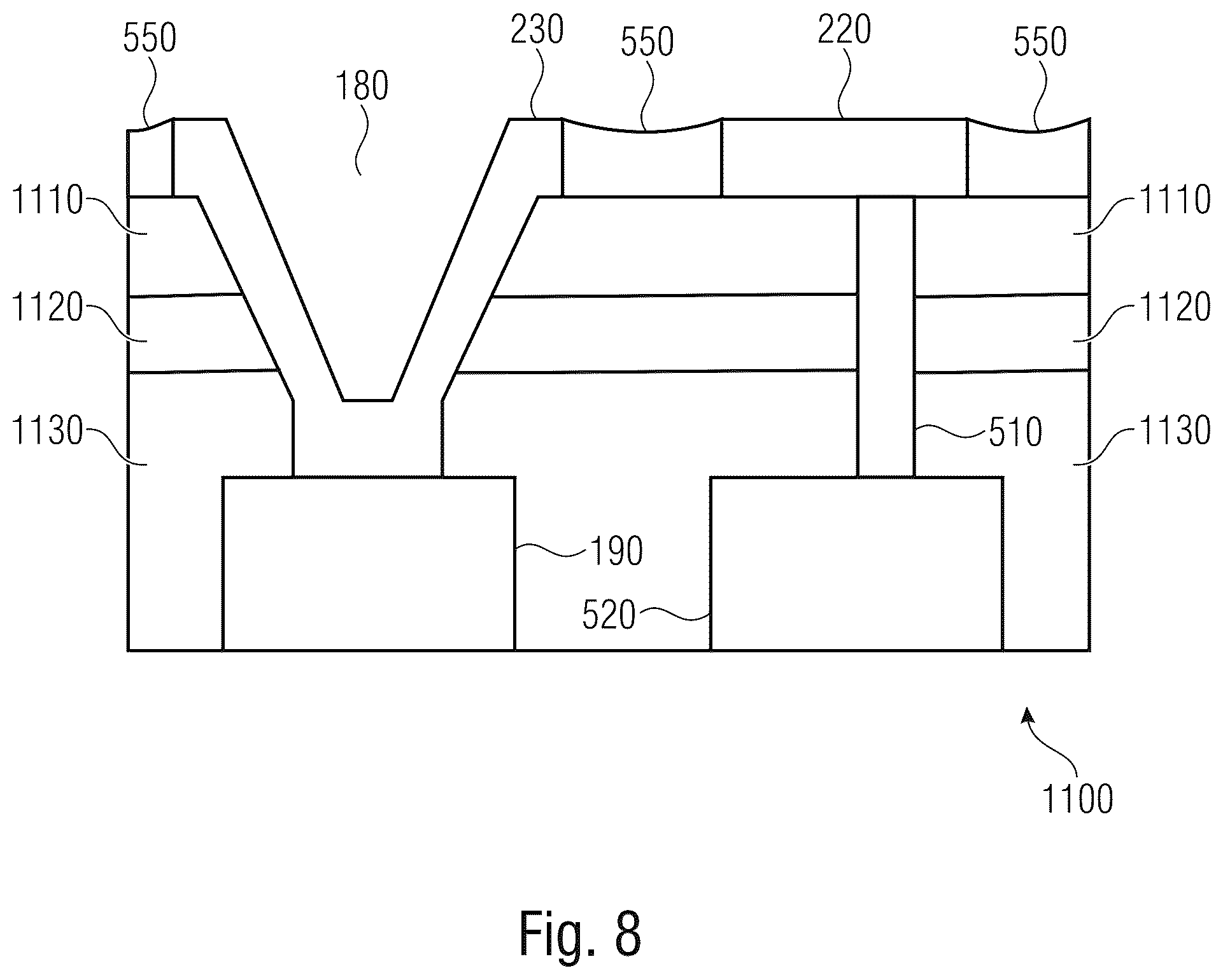 Patent US12588376 Figure 12 – Substrate arrangement and manufacturing method for a micro display