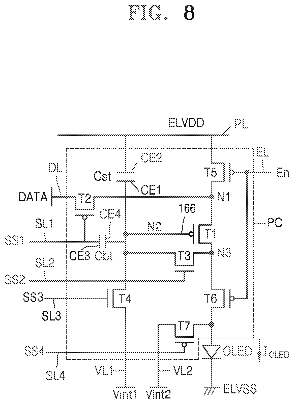 Patent US12588379 Figure 9 – Display device