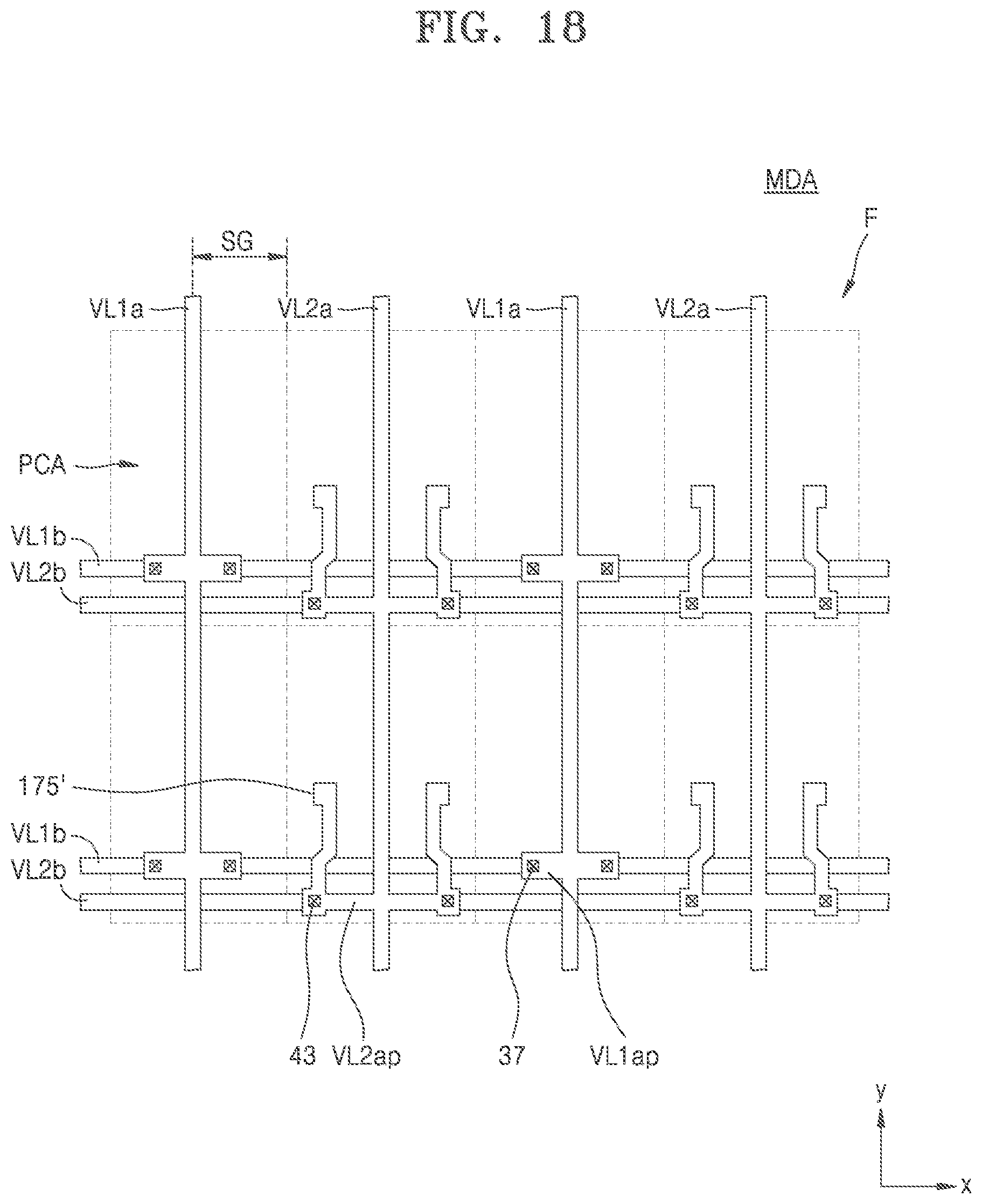 Patent US12588379 Figure 19 – Display device