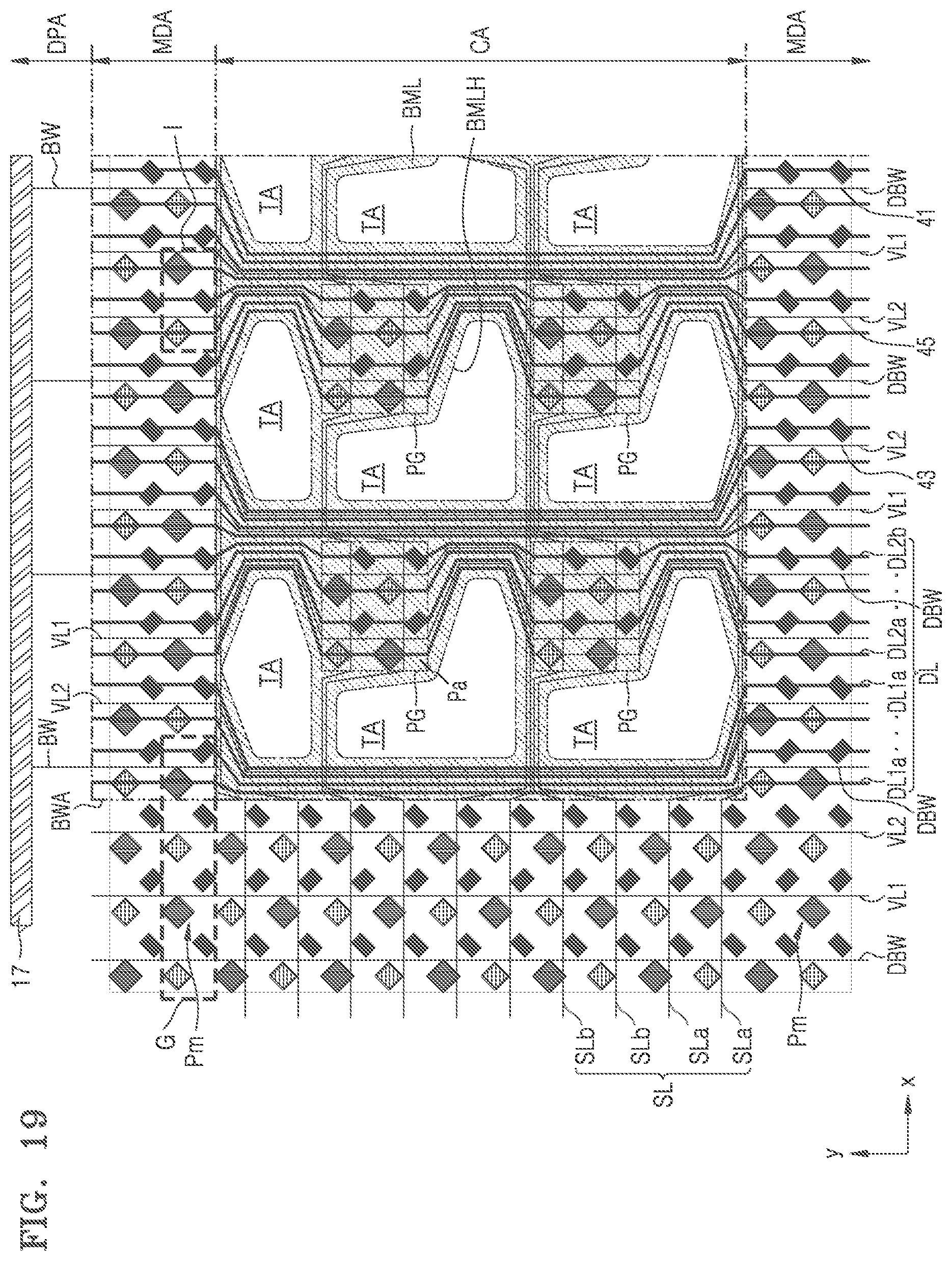 Patent US12588379 Figure 20 – Display device