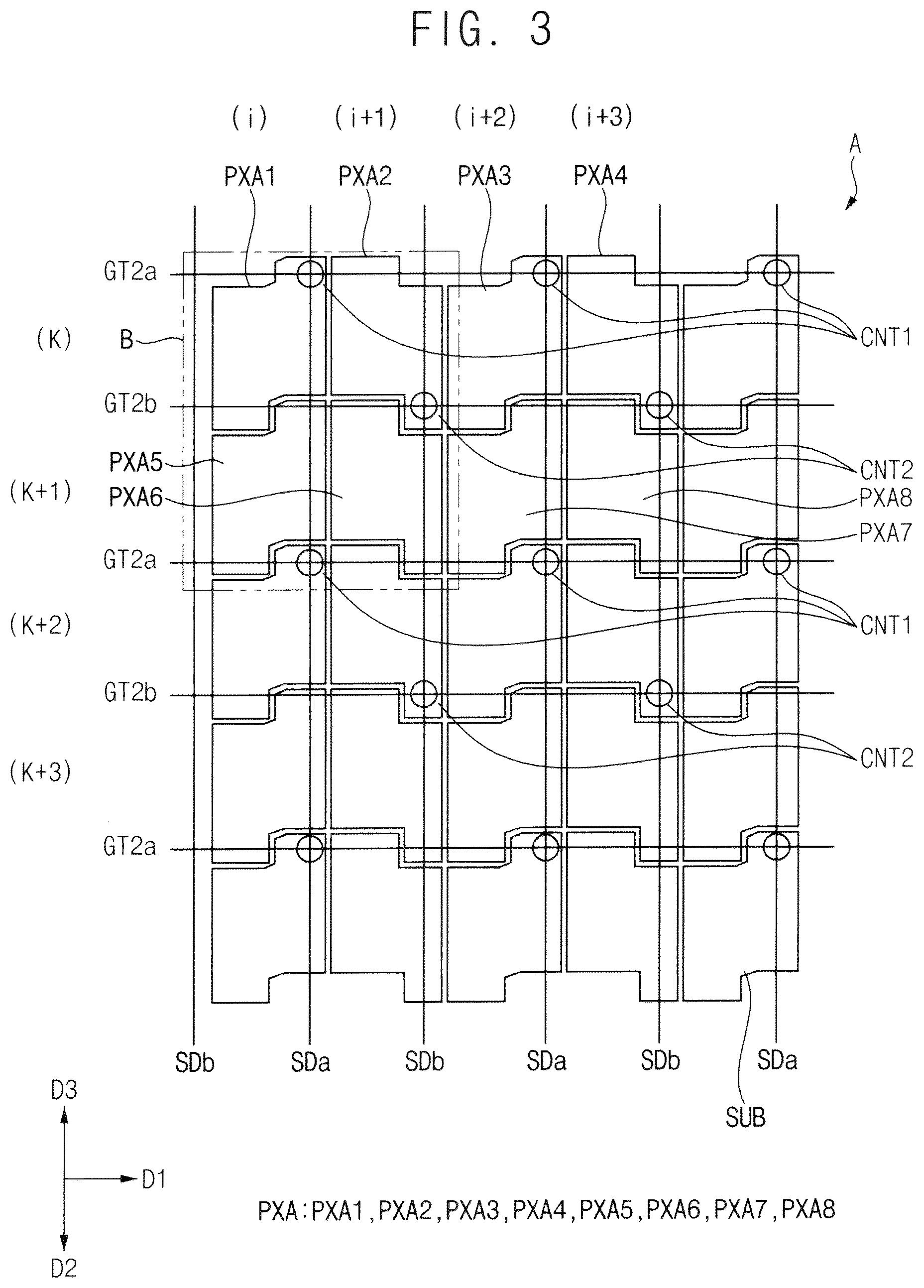 Patent US12588380 Figure 3 – Display device