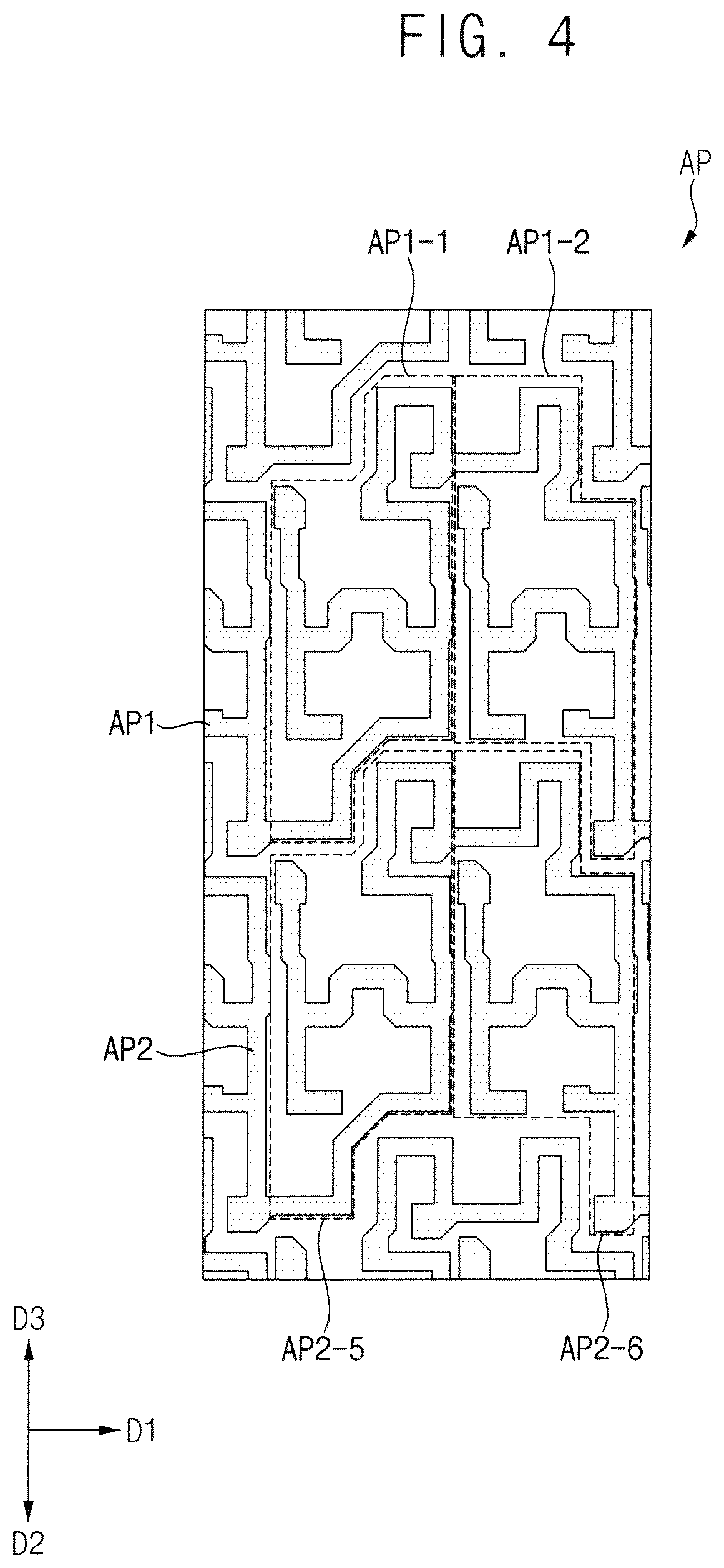 Patent US12588380 Figure 4 – Display device