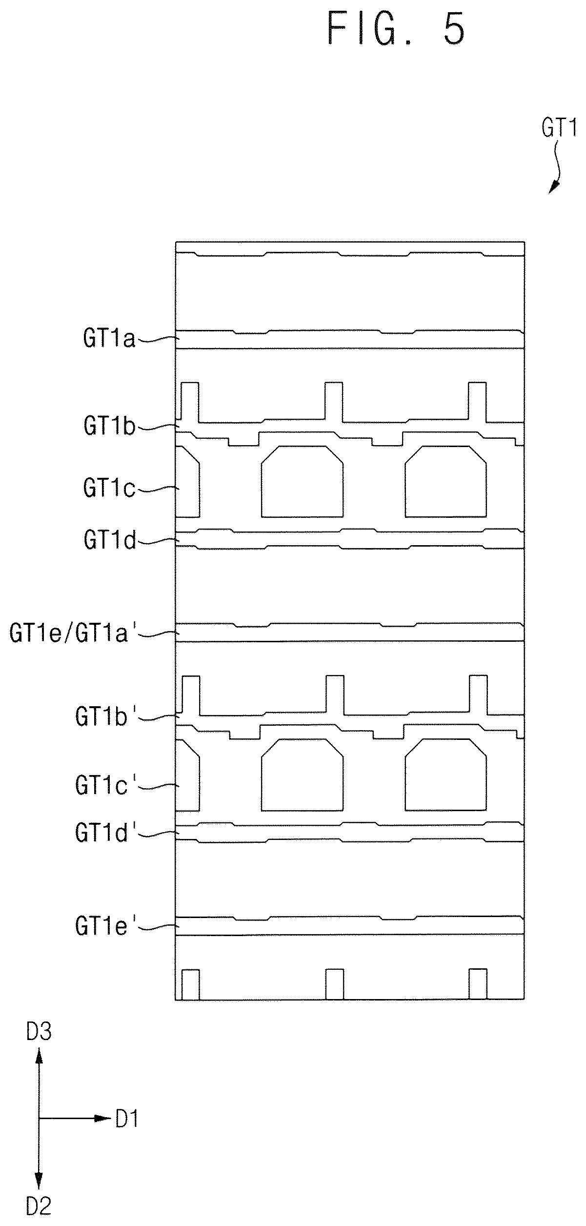 Patent US12588380 Figure 5 – Display device