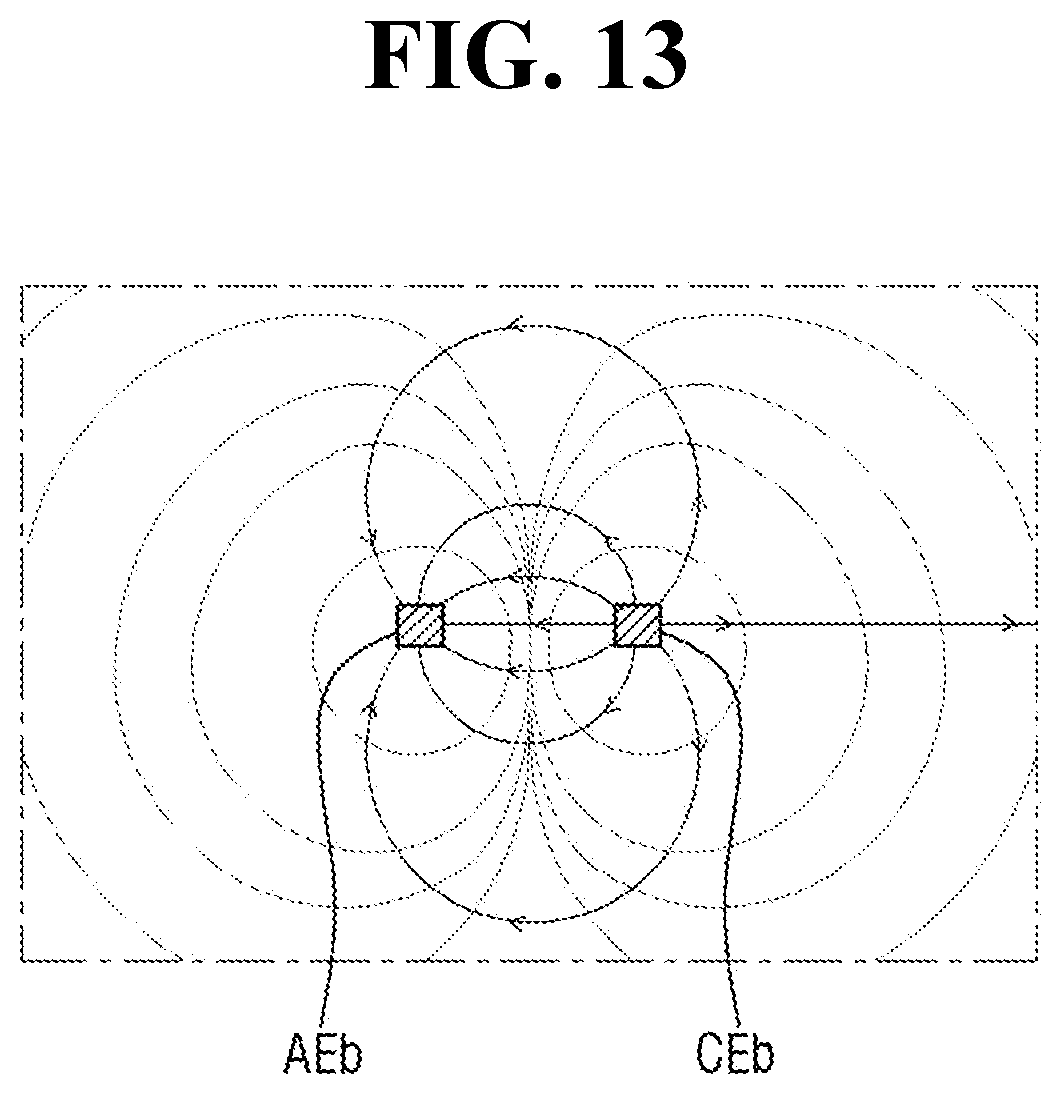 Patent US12588381 Figure 13 – Display device and method of manufacturing the same