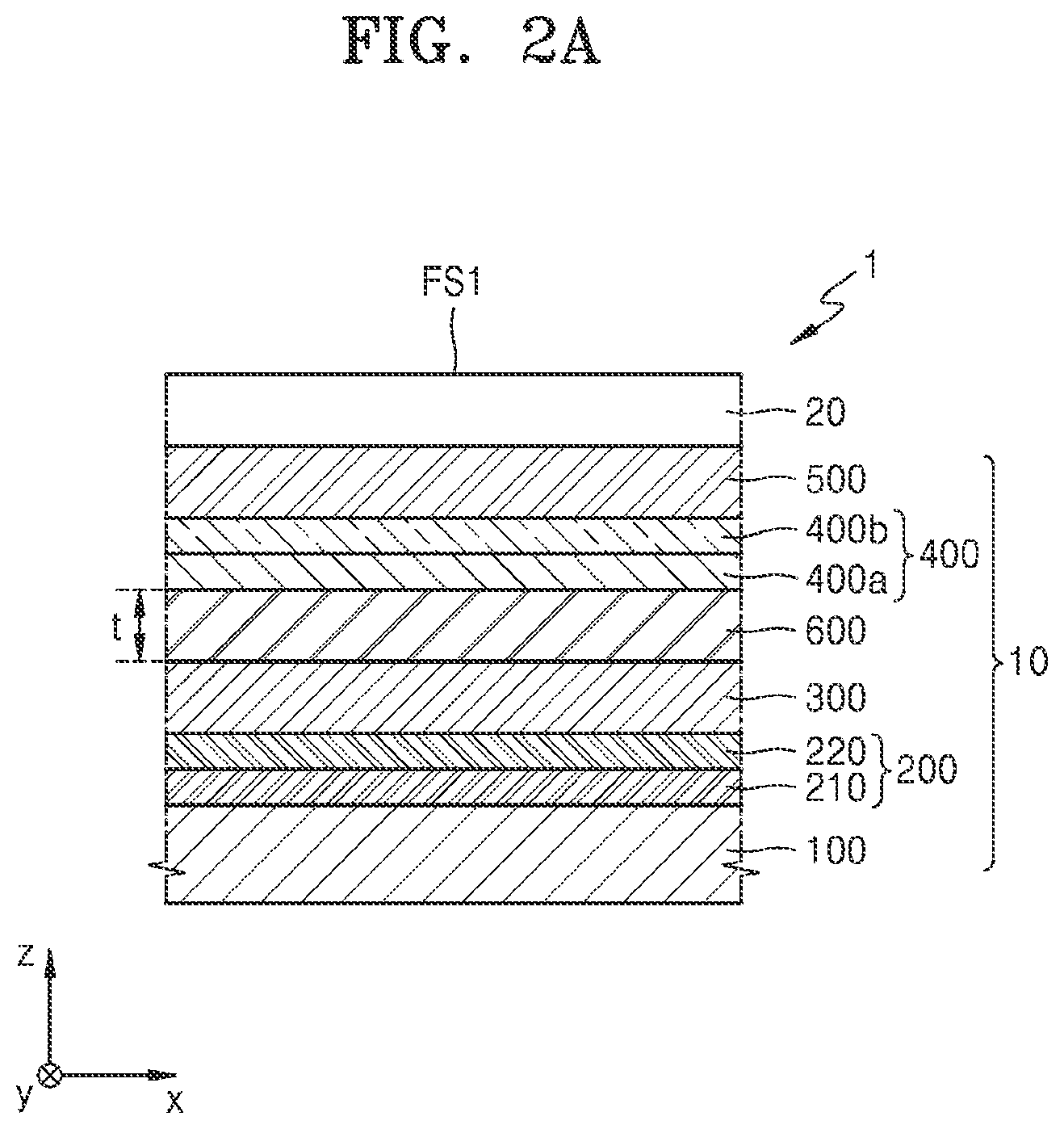 Patent US12588383 Figure 2 – Display panel