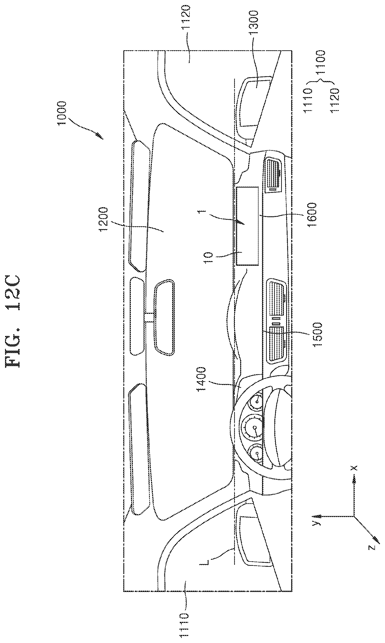 Patent US12588383 Figure 19 – Display panel