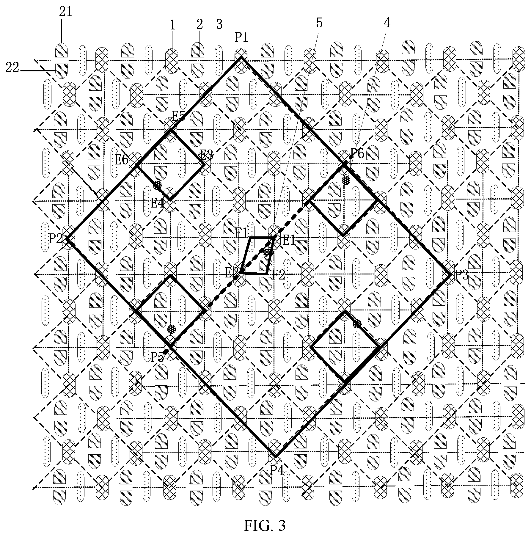 Patent US12588384 Figure 2 – Display base plate including main and auxiliary spacers