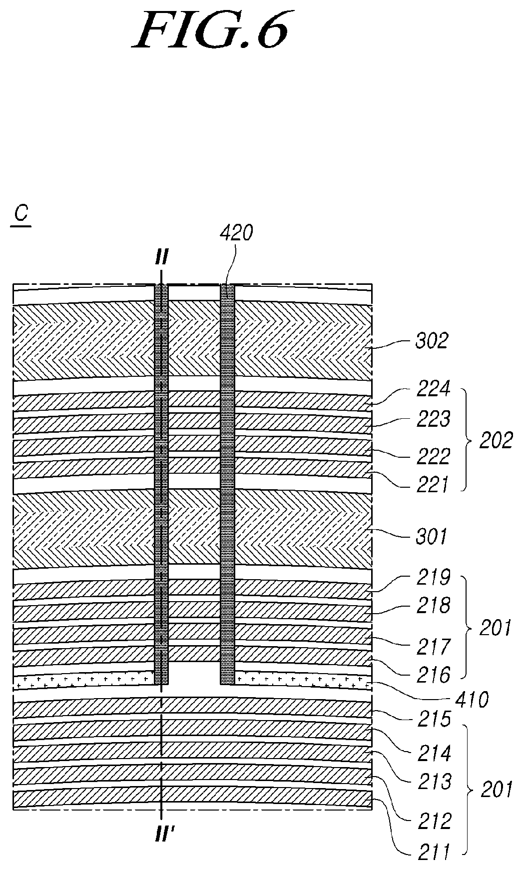 Patent US12588387 Figure 6 – Display apparatus