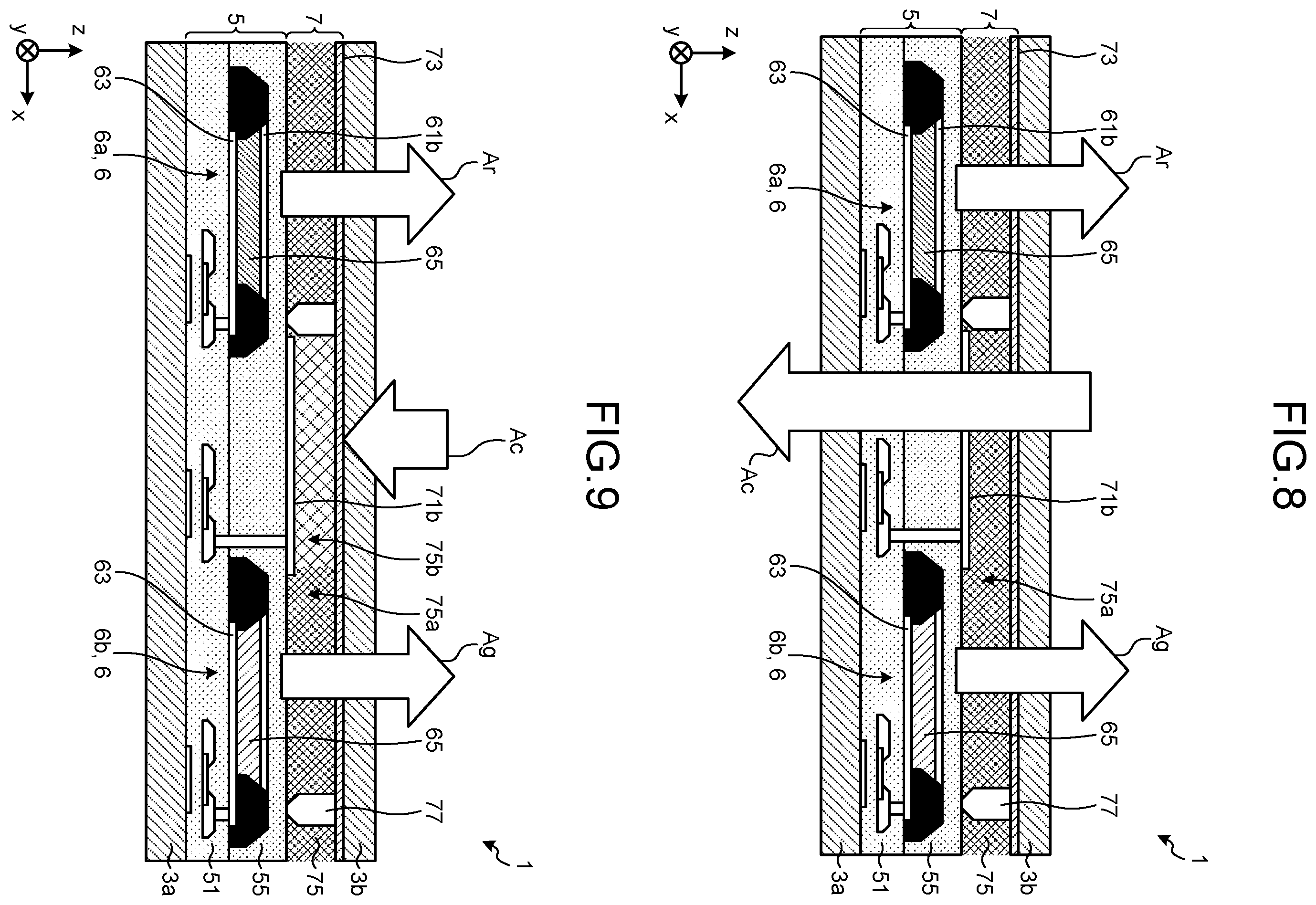 Patent US12588389 Figure 5 – Transparent display device