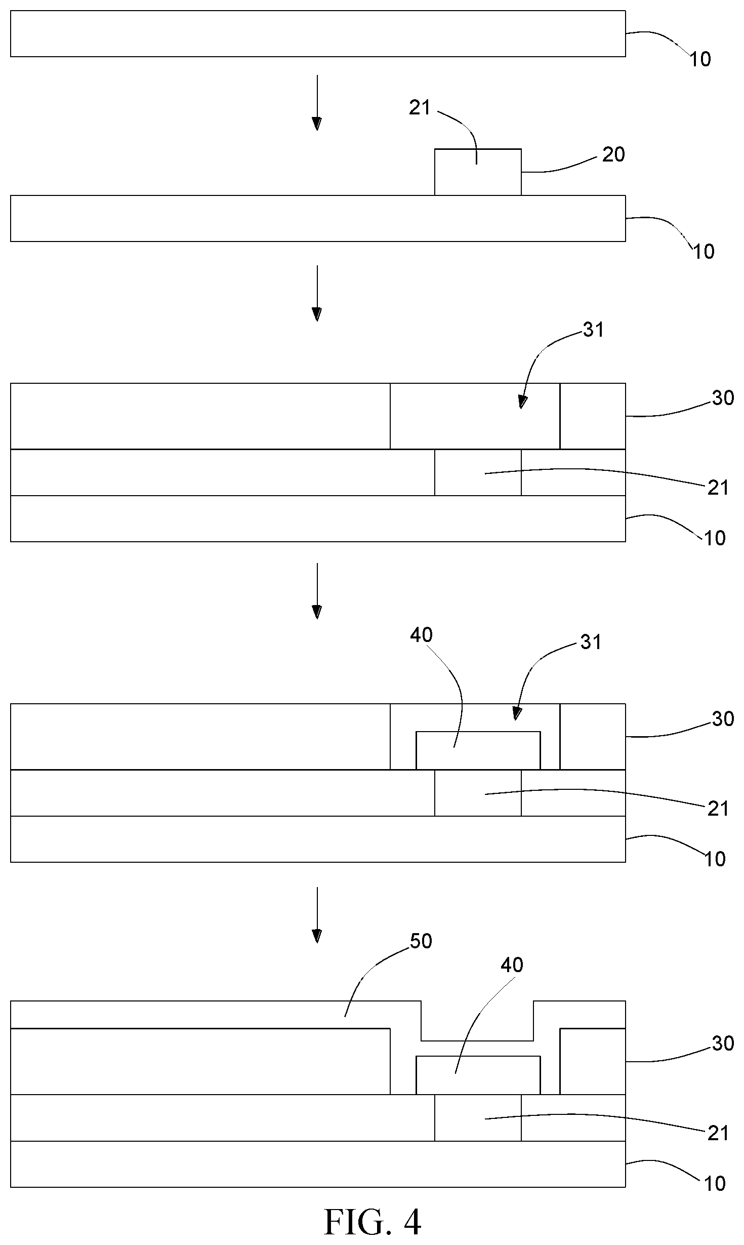 Patent US12588391 Figure 3 – OLED display panel and method of fabricating OLED display panel