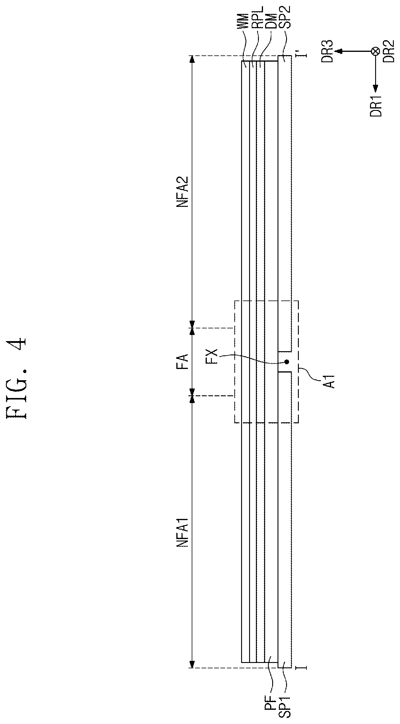 Patent US12588392 Figure 4 – Display device