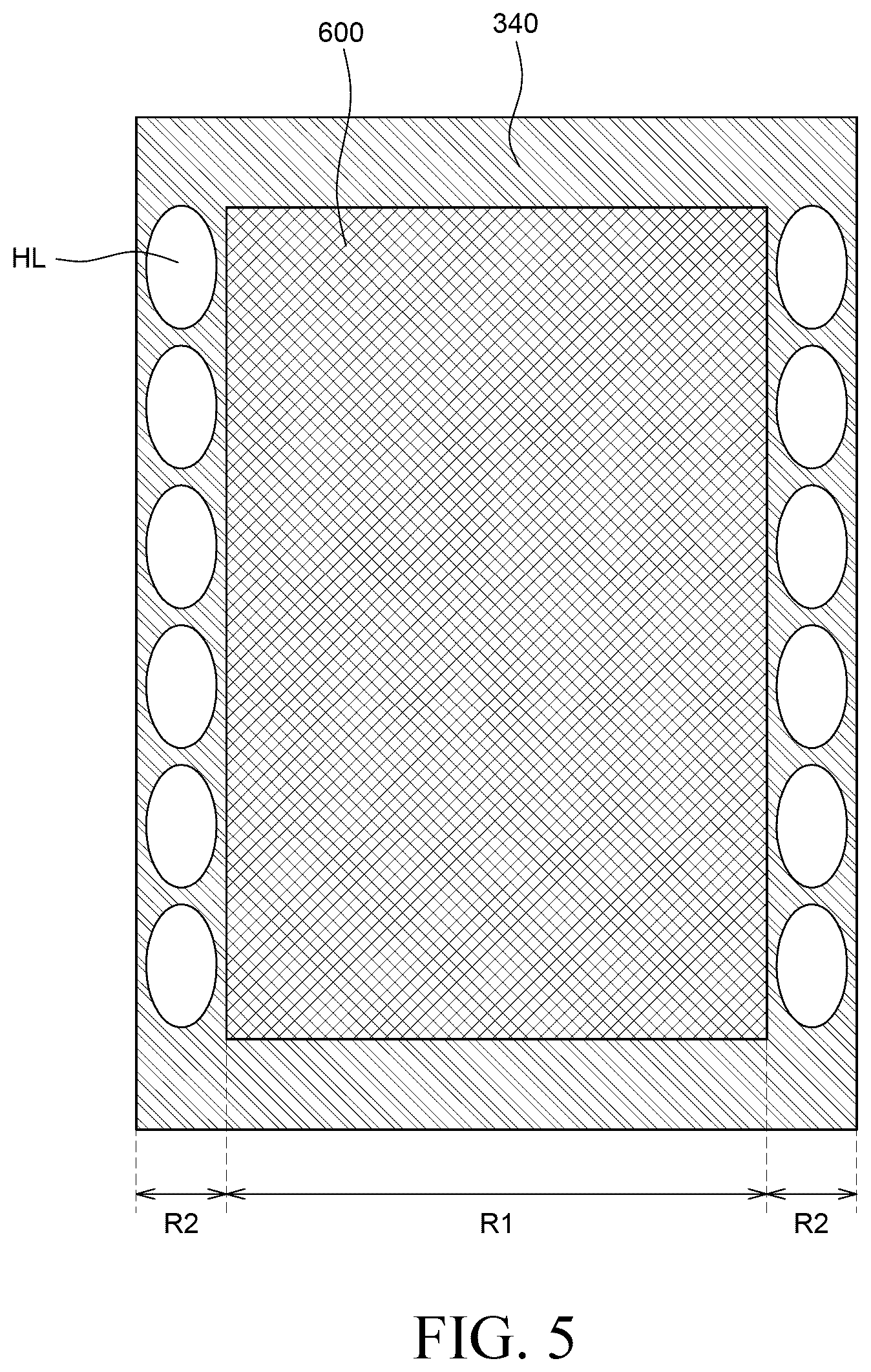 Patent US12588394 Figure 5 – Display device