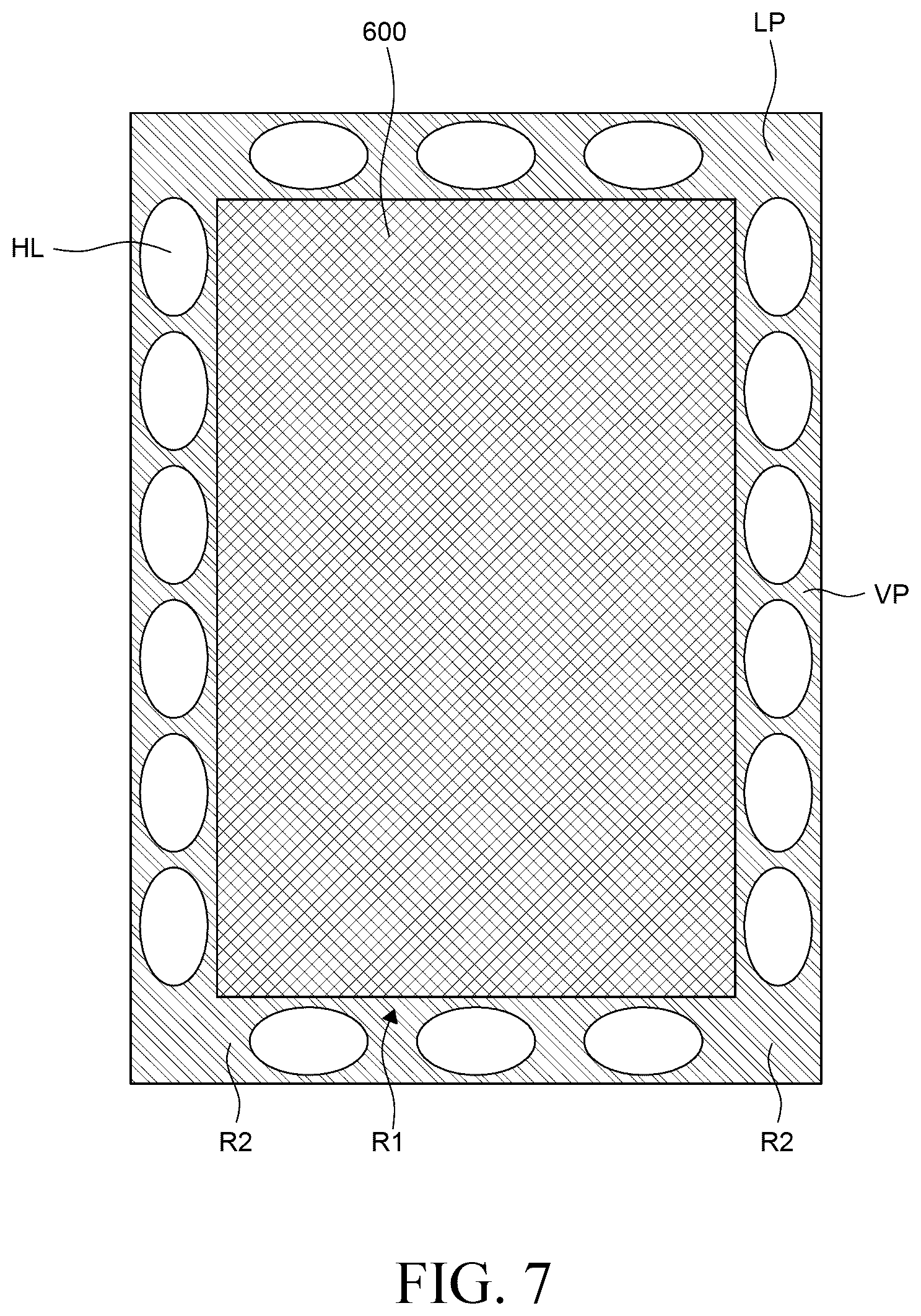 Patent US12588394 Figure 7 – Display device
