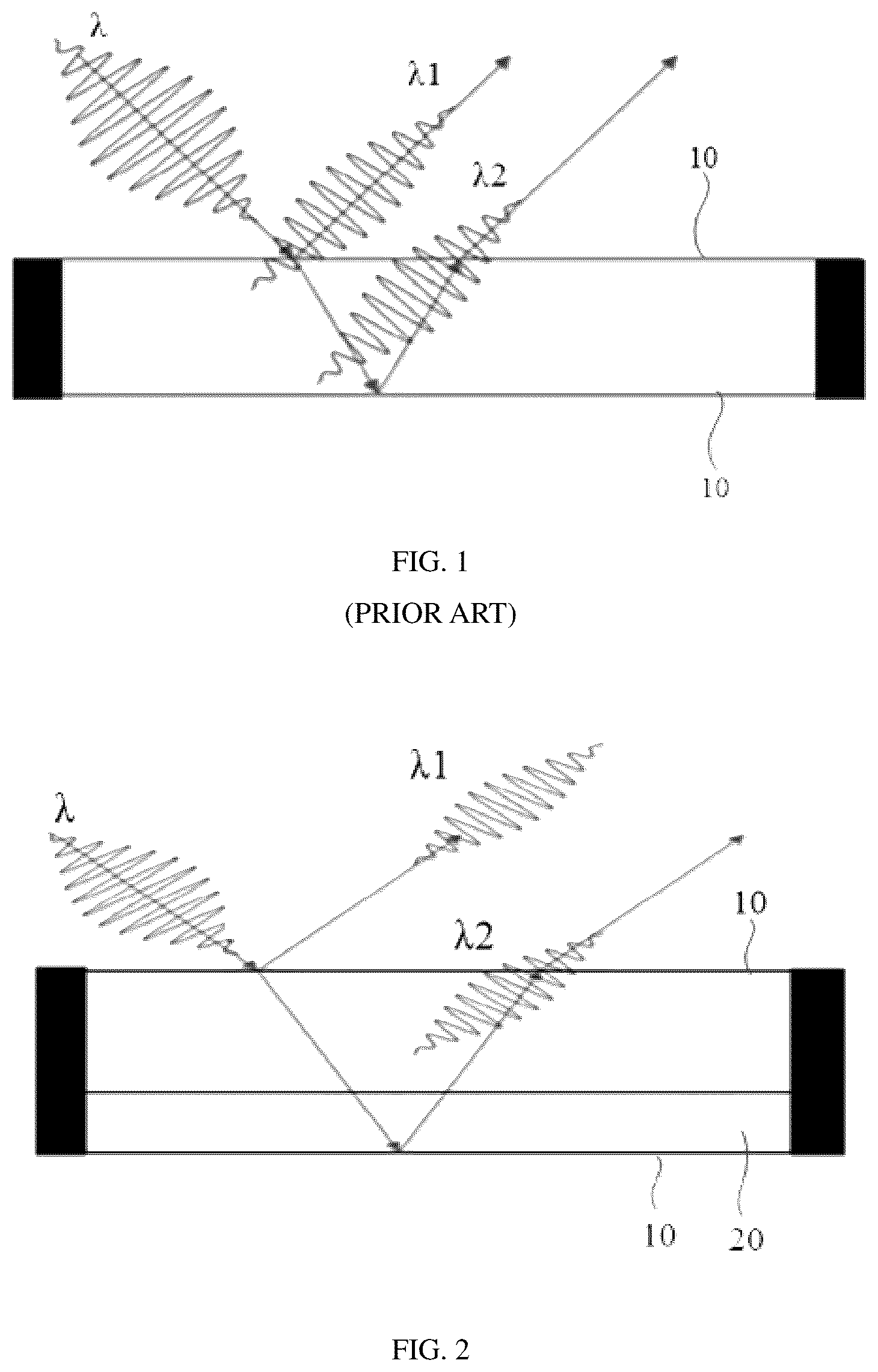 Patent US12588396 Figure 1 – Array substrate and display panel comprising light adjusting layer between transparent layers