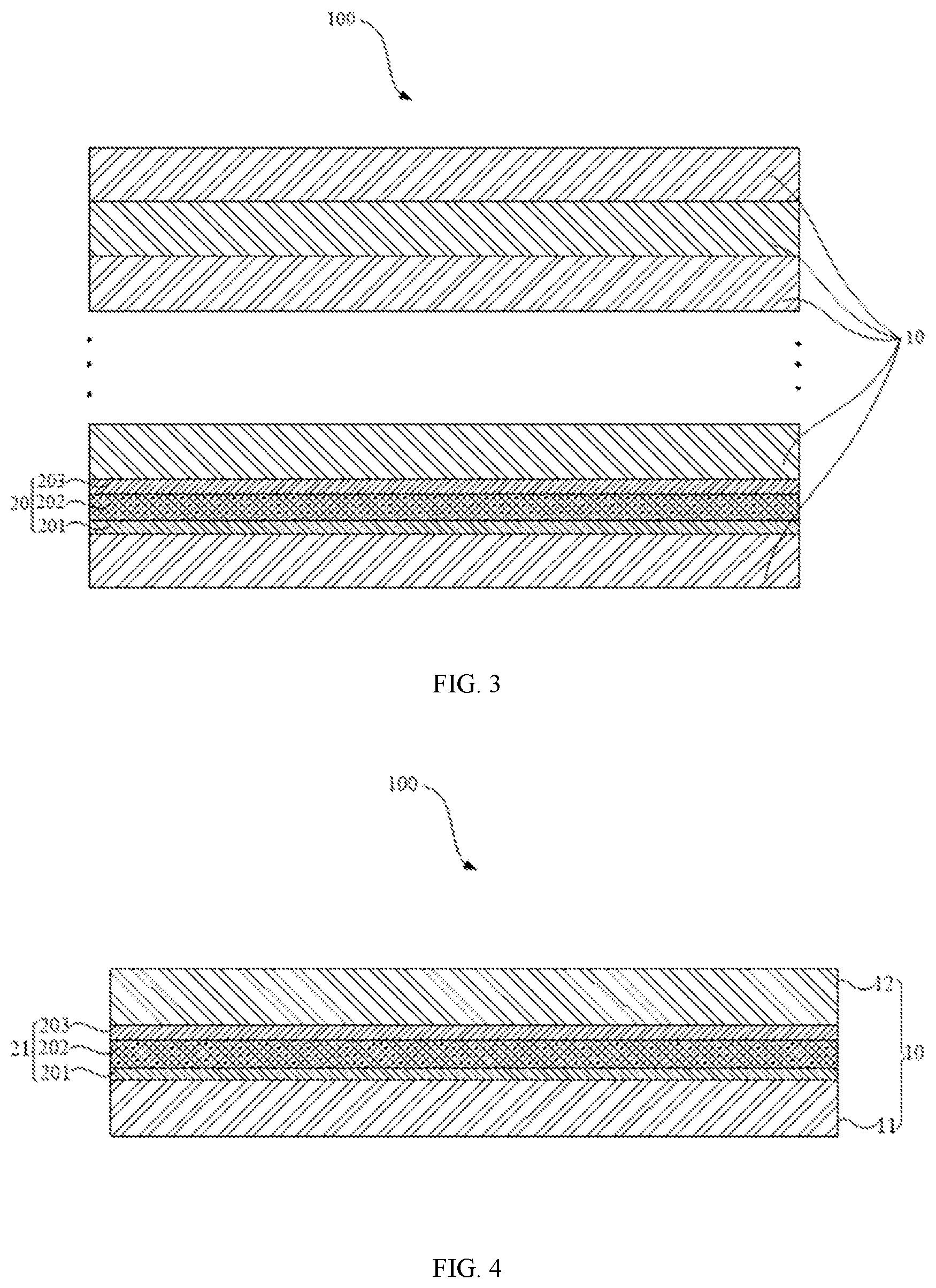 Patent US12588396 Figure 2 – Array substrate and display panel comprising light adjusting layer between transparent layers