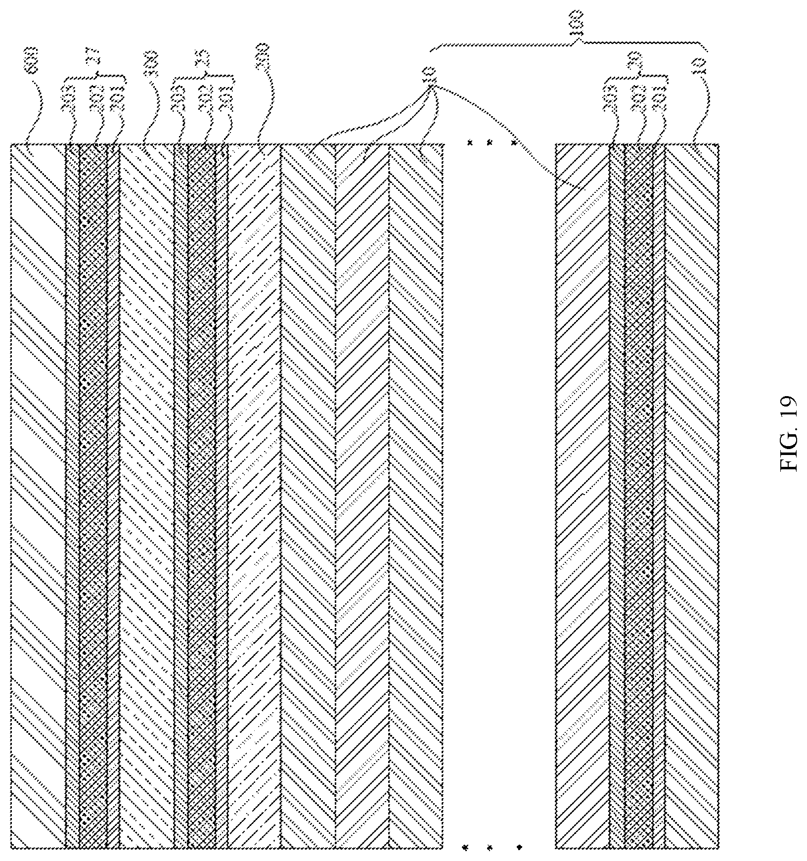 Patent US12588396 Figure 10 – Array substrate and display panel comprising light adjusting layer between transparent layers