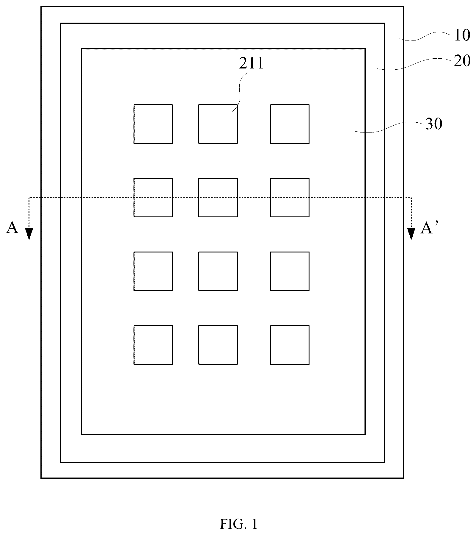 Patent US12588397 Figure 1 – Display substrate and manufacturing method thereof, display device, wearable device, and display method