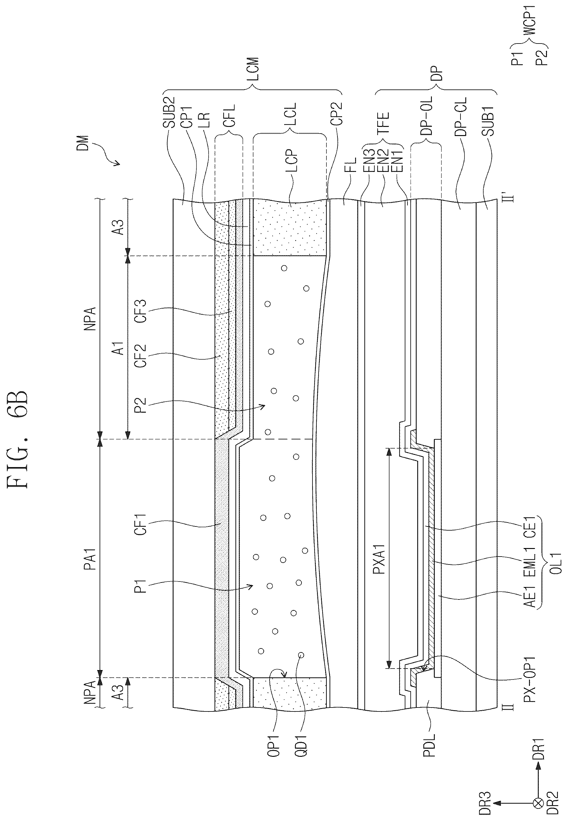Patent US12588399 Figure 8 – Display device