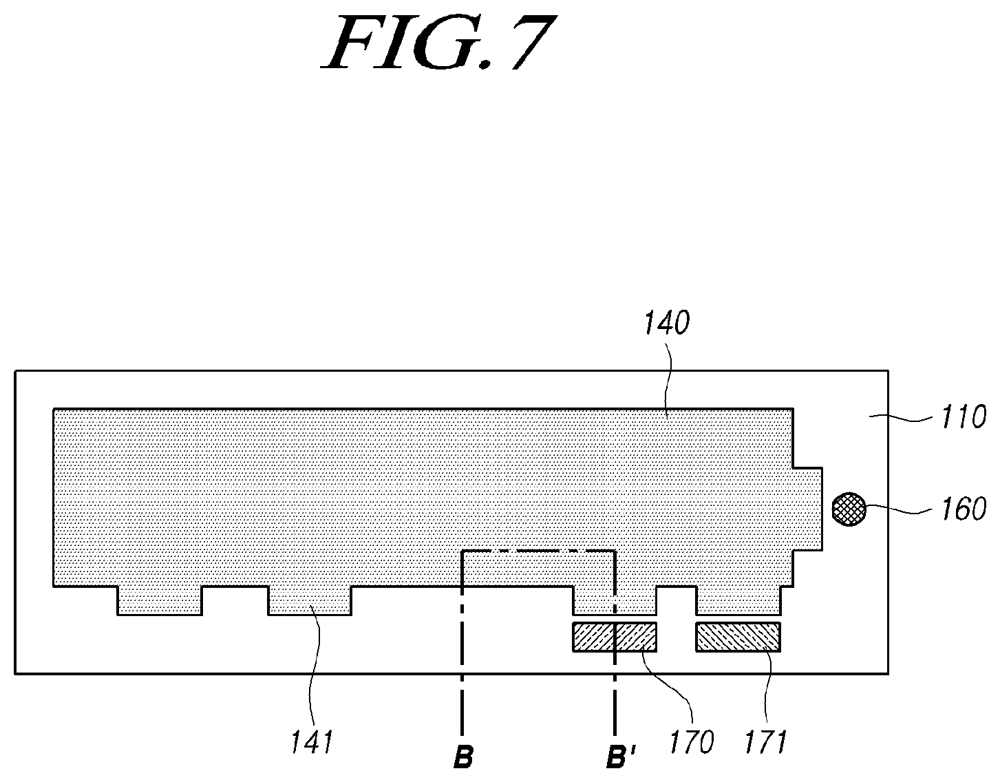 Patent US12588400 Figure 7 – Display device