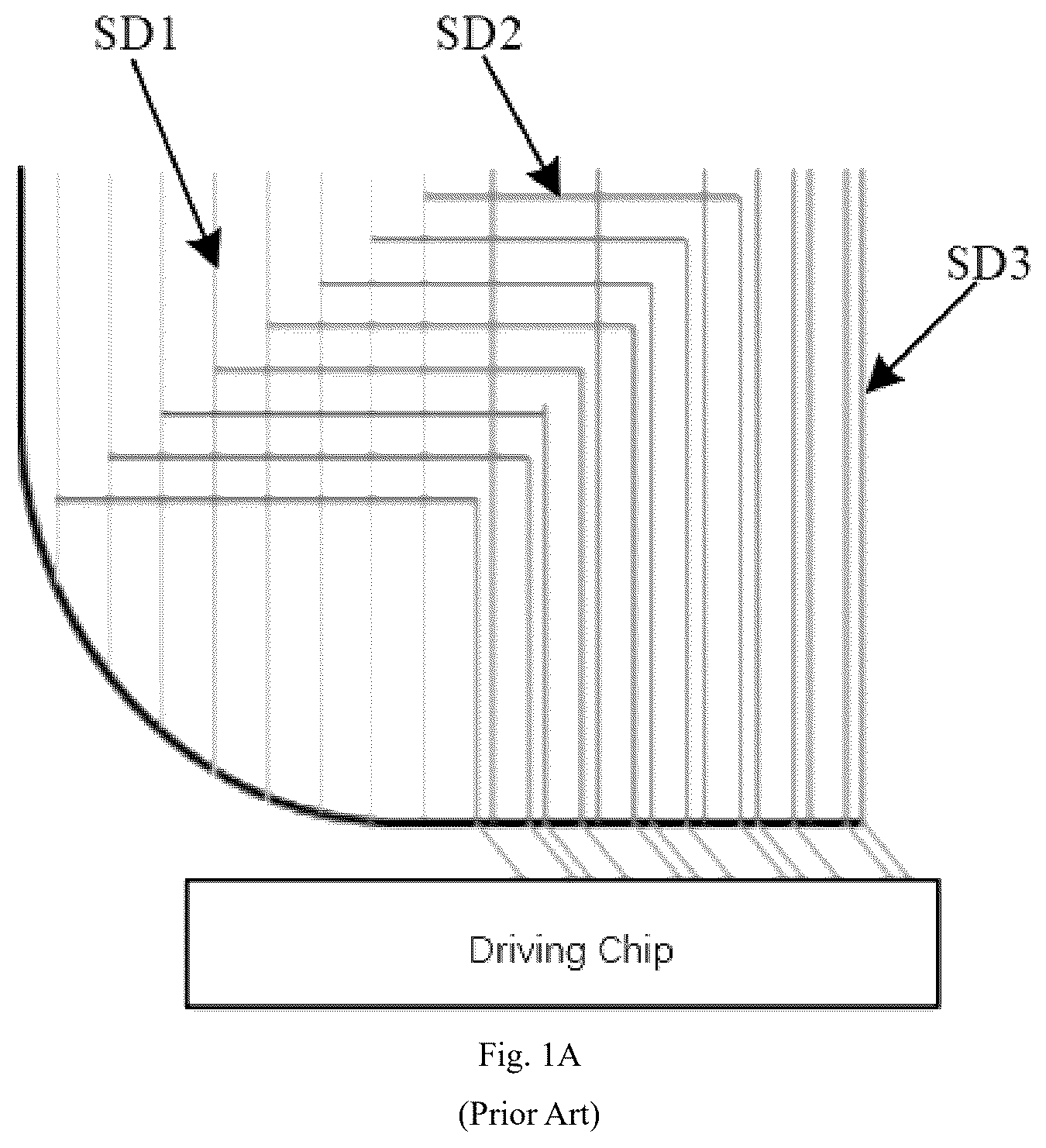 Patent US12588401 Figure 1 – Display panel and display device