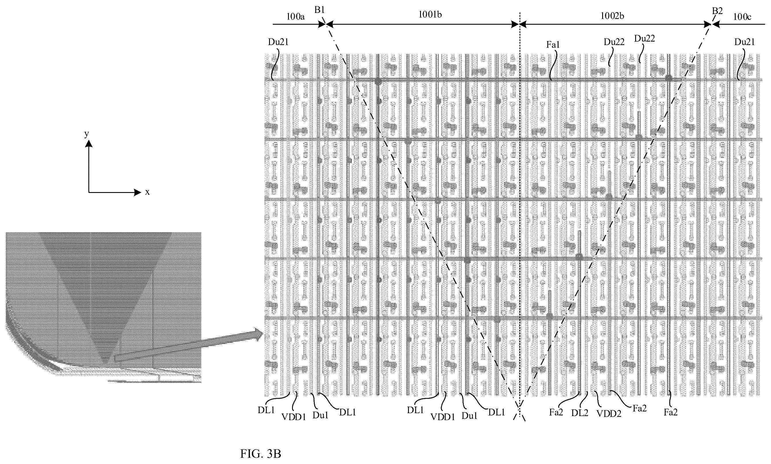 Patent US12588401 Figure 6 – Display panel and display device