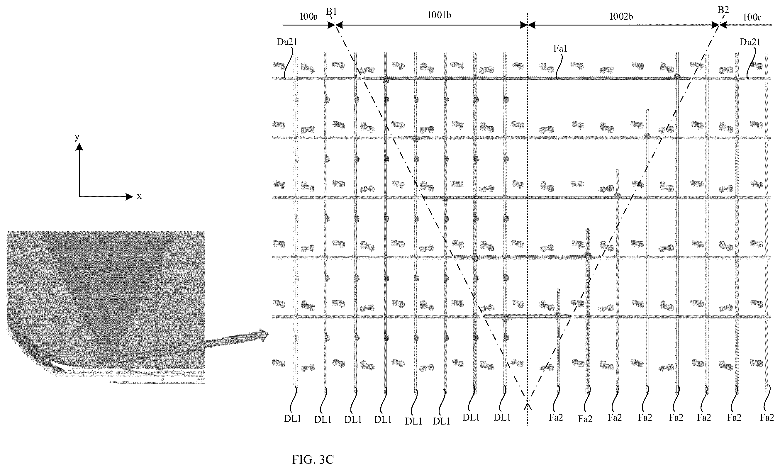 Patent US12588401 Figure 7 – Display panel and display device
