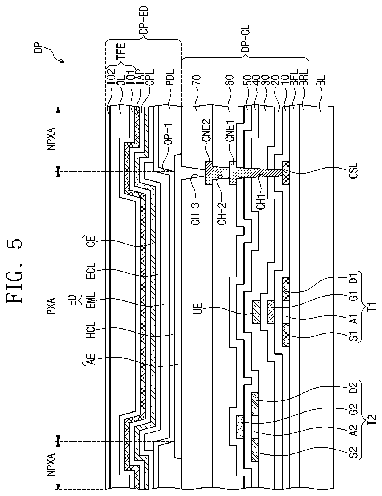 Patent US12588402 Figure 5 – Electronic device