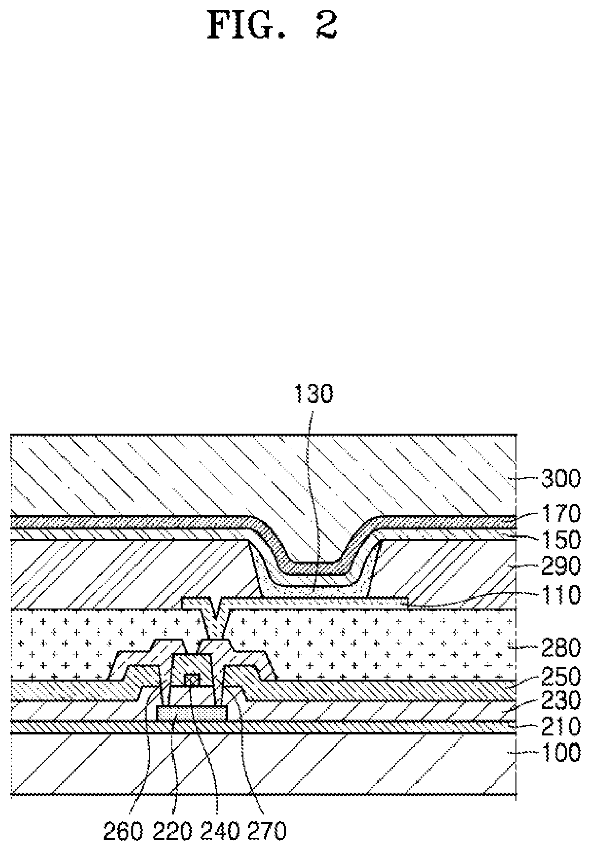 Patent US12588405 Figure 2 – Organometallic compound, light-emitting device including the organometallic compound, and electronic apparatus including the light-emitting device