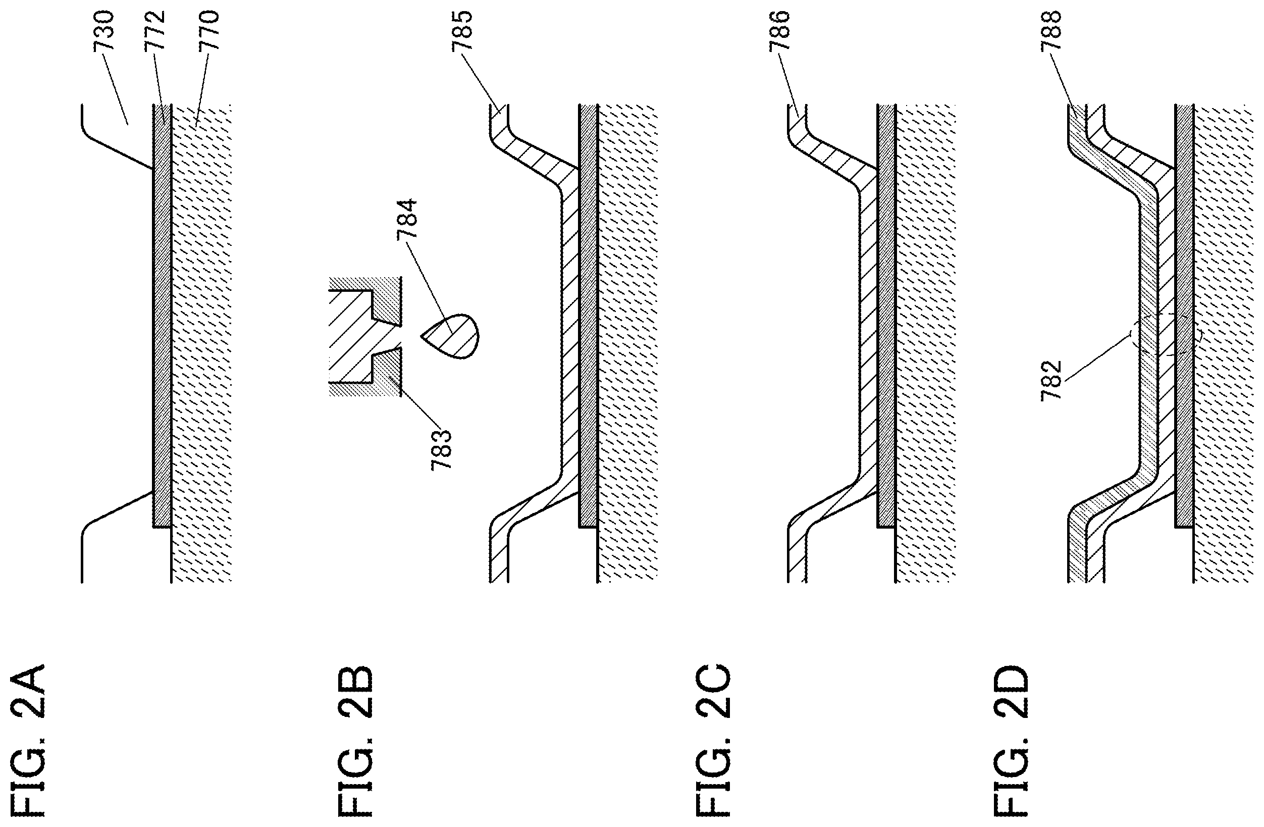 Patent US12588408 Figure 2 – Light-emitting element, light-emitting device, electronic device, and lighting device