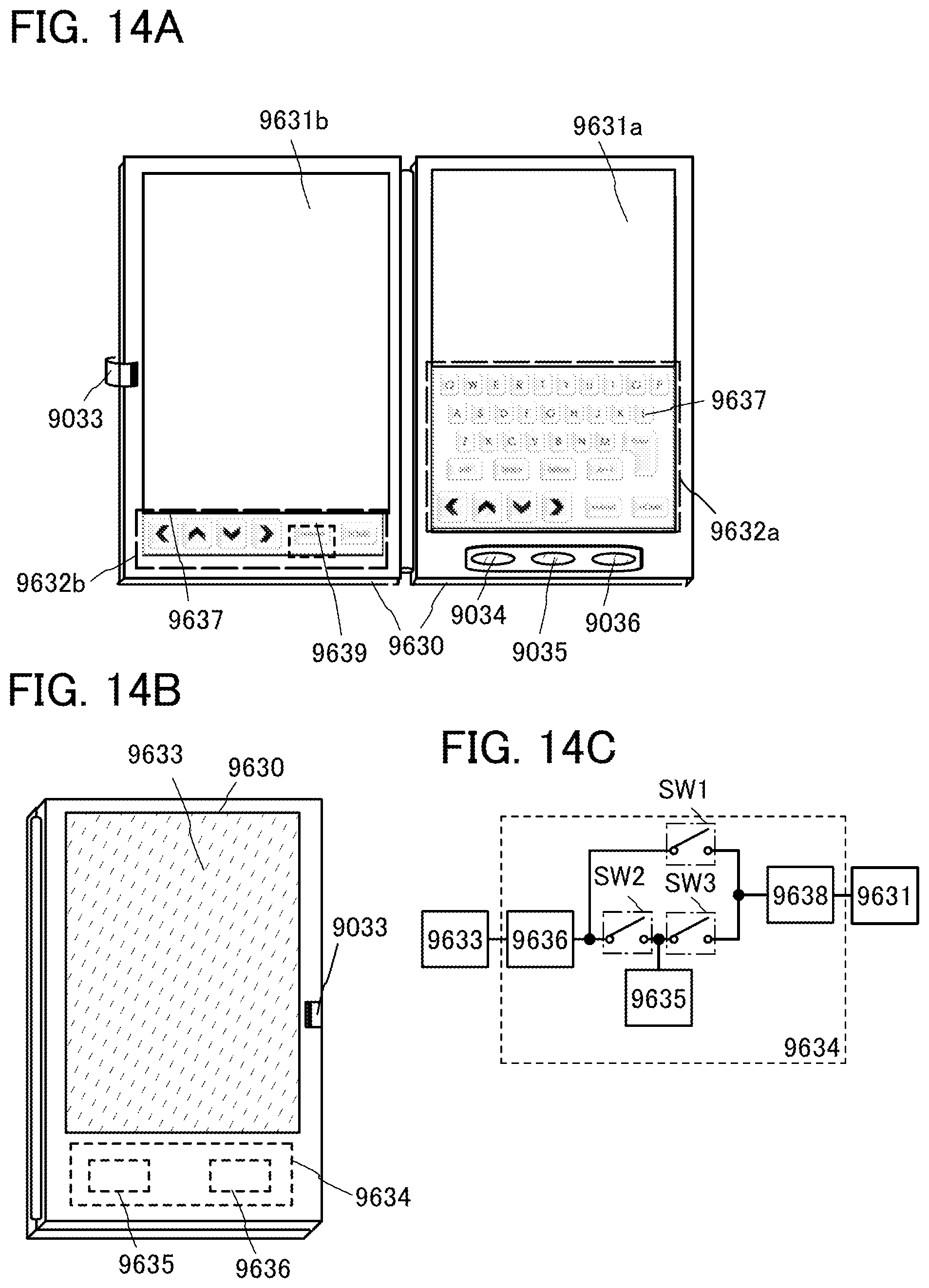 Patent US12588408 Figure 14 – Light-emitting element, light-emitting device, electronic device, and lighting device