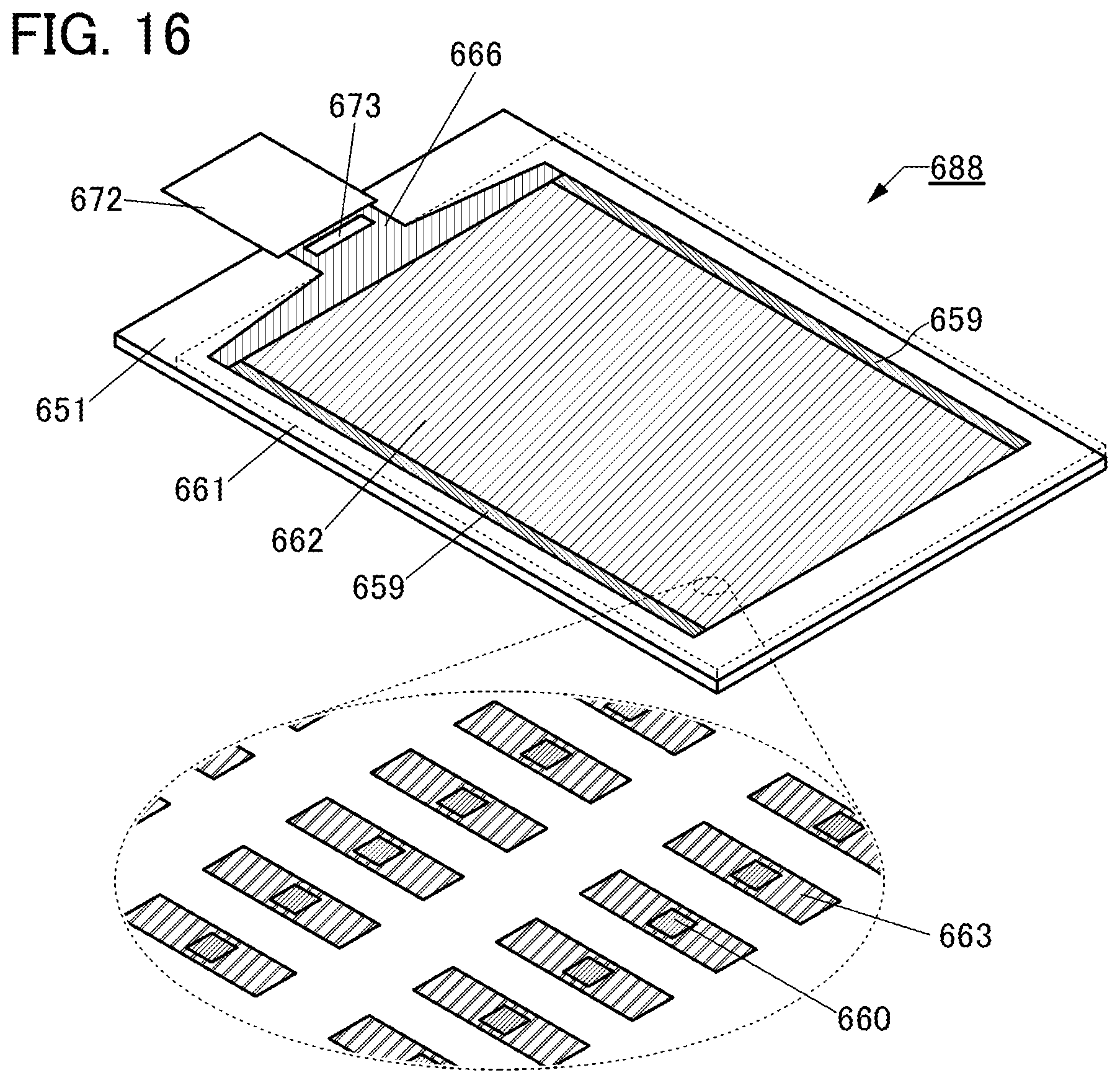 Patent US12588408 Figure 16 – Light-emitting element, light-emitting device, electronic device, and lighting device