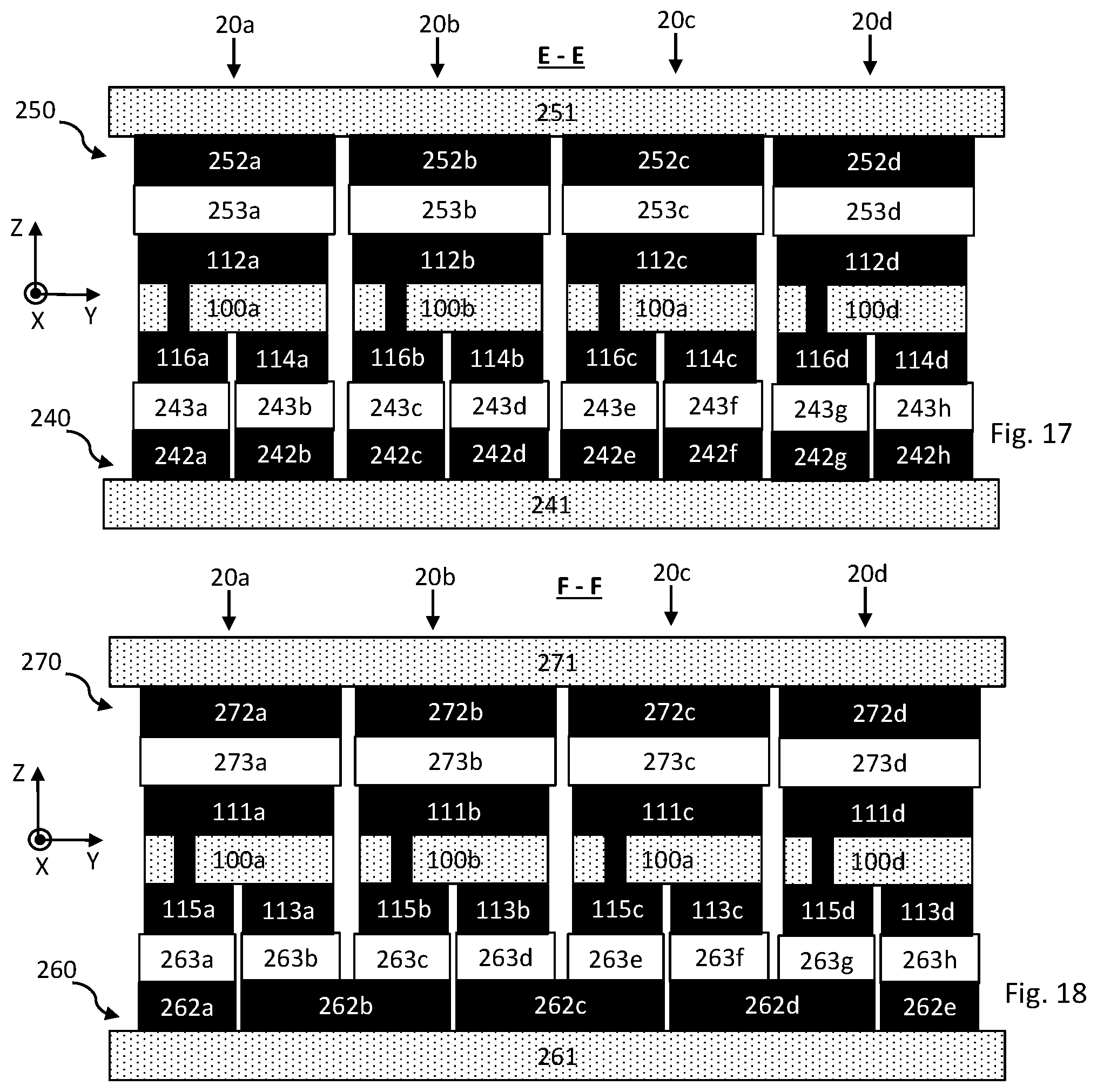 Patent US12588412 Figure 5 – Thermoelectric element, thermoelectric generator, peltier element, peltier cooler, and methods manufacturing thereof